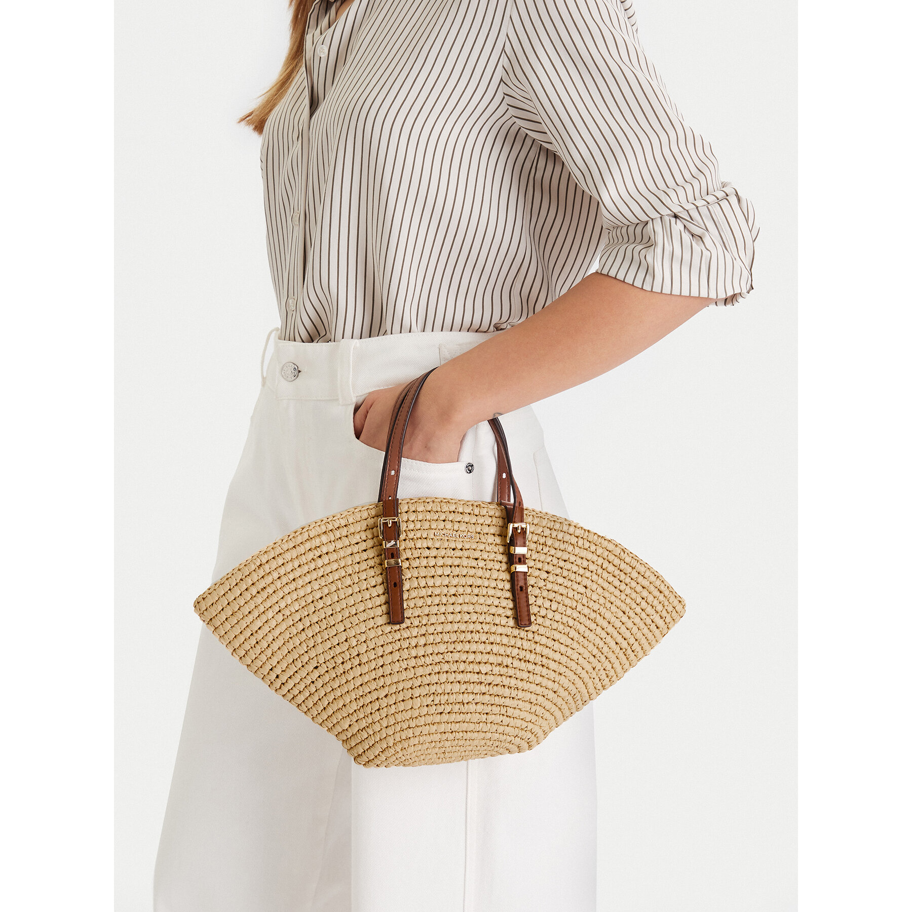 Geantă MICHAEL Michael Kors 30S5G9FT1W Bej