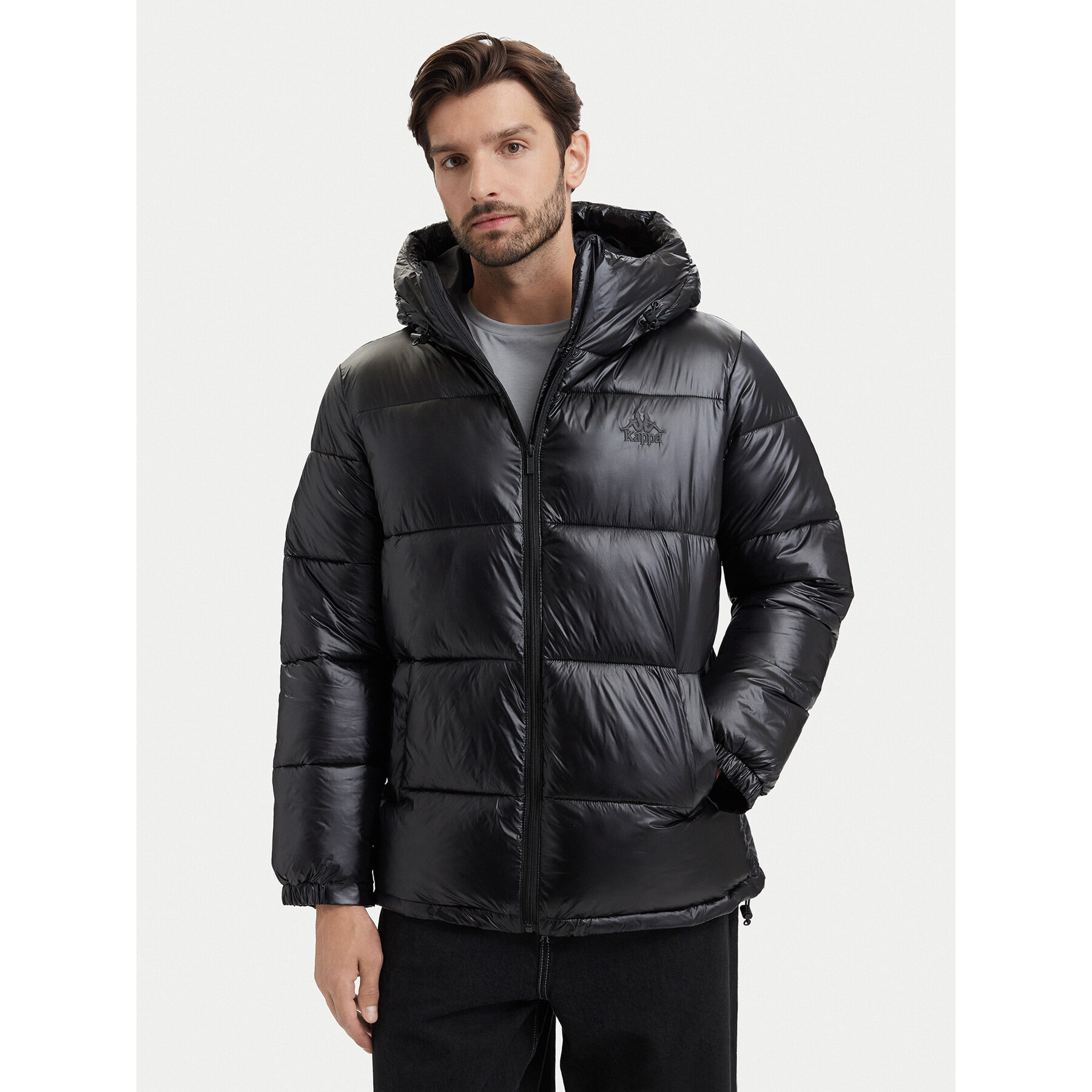 Kappa Zimska jakna 36226UW Crna Comfort Fit