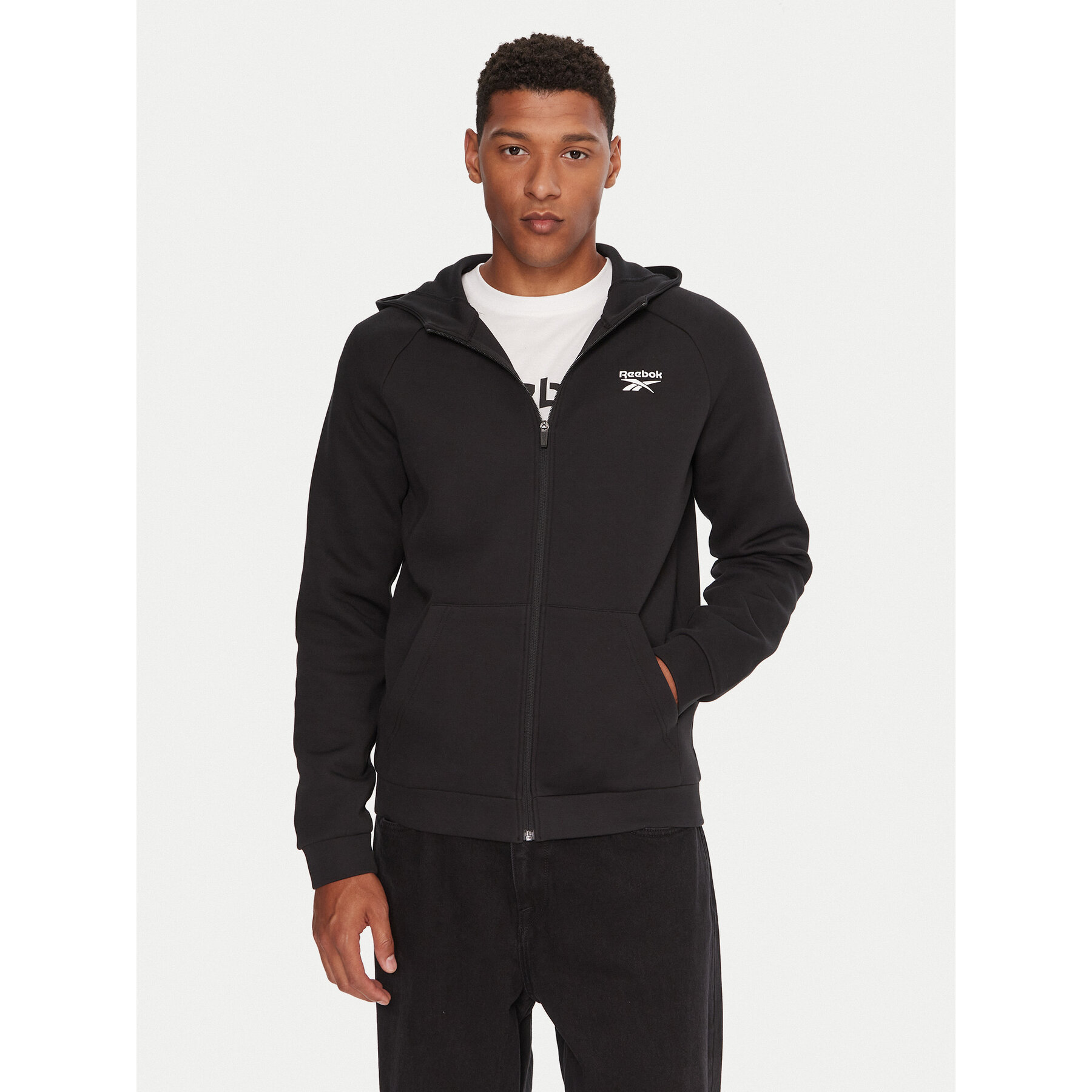Reebok Sweatshirt RK25148CCM Schwarz Regular Fit