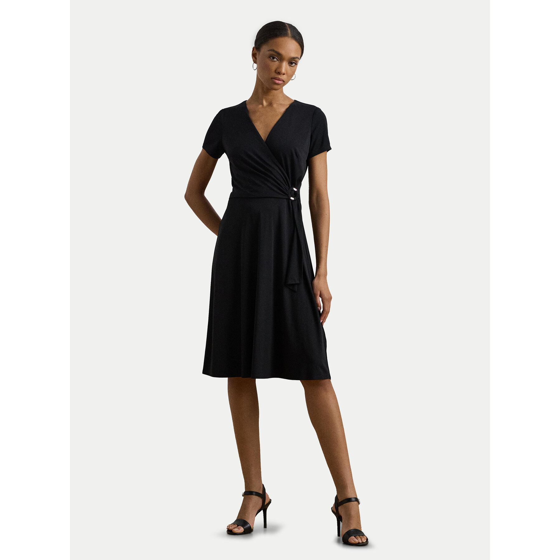 LAUREN RALPH LAUREN Kleid für den Alltag 250868161003 Schwarz Regular Fit