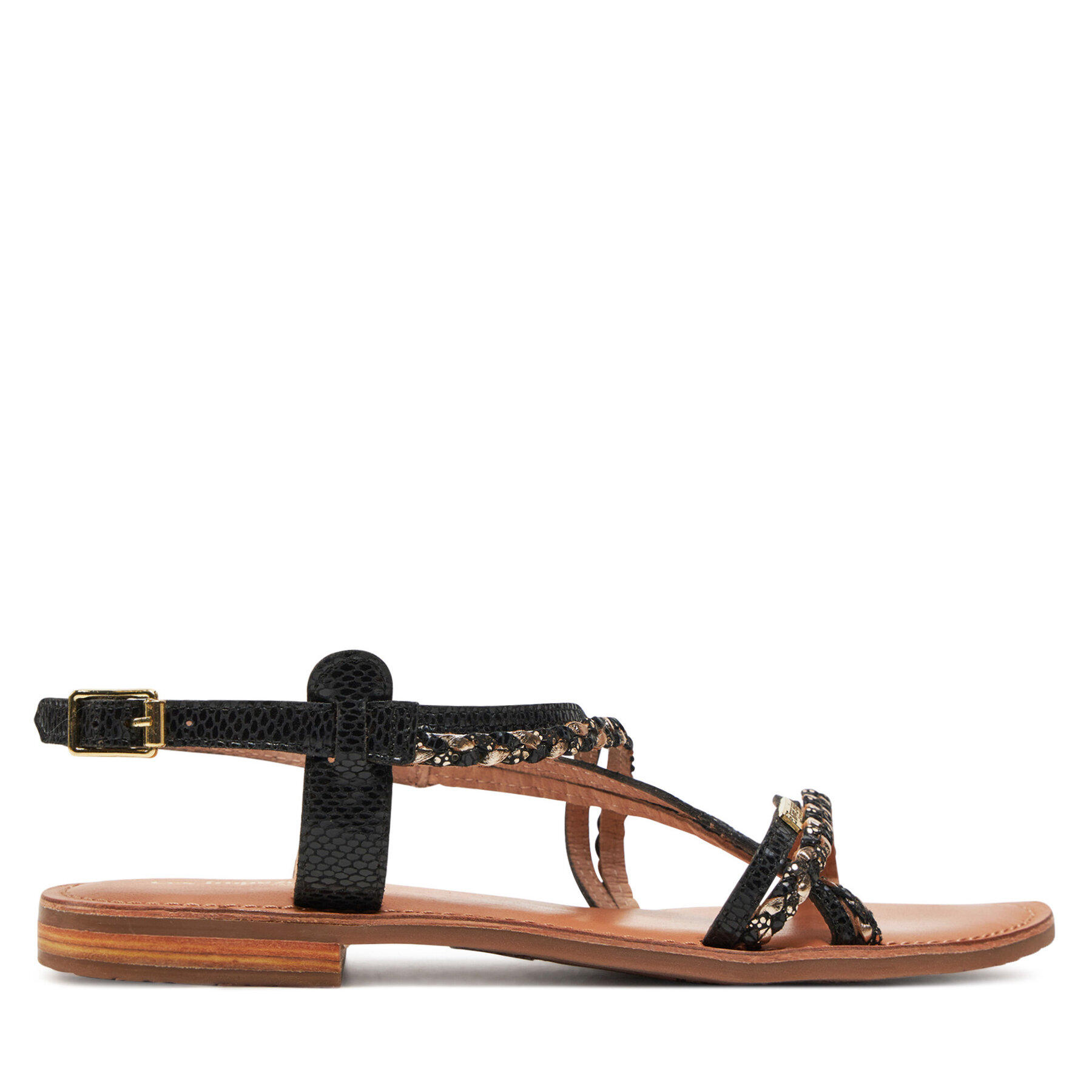 Sandalias Les Tropeziennes Homongo C330166 Negro