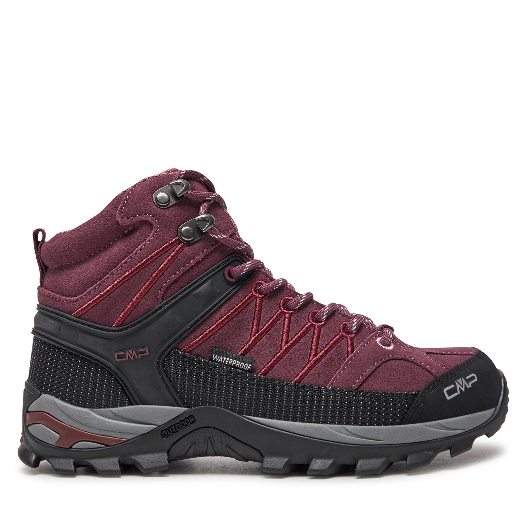 Trekking CMP Rigel Mid Wmn Trekking Shoes Wp 3Q12946 Tamnocrvena
