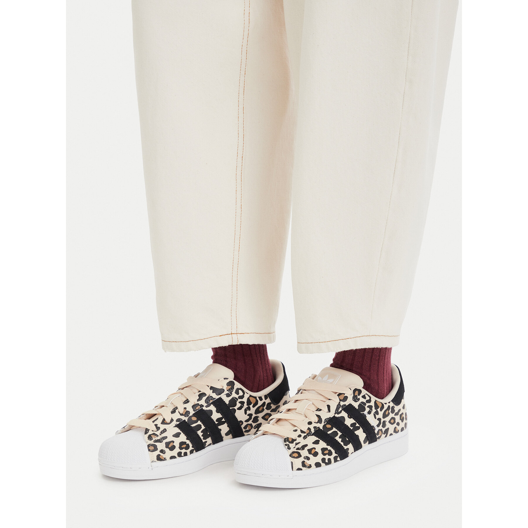 Sneakersy adidas Superstar II KK2104 Béžová