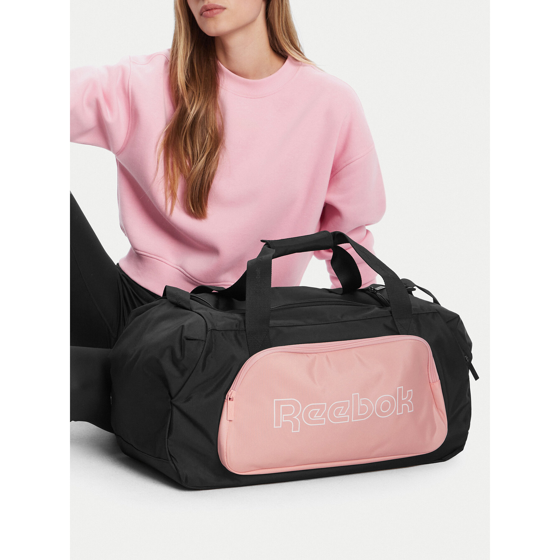 Borsa sportiva Reebok C-RBK-P-004-08 Nero