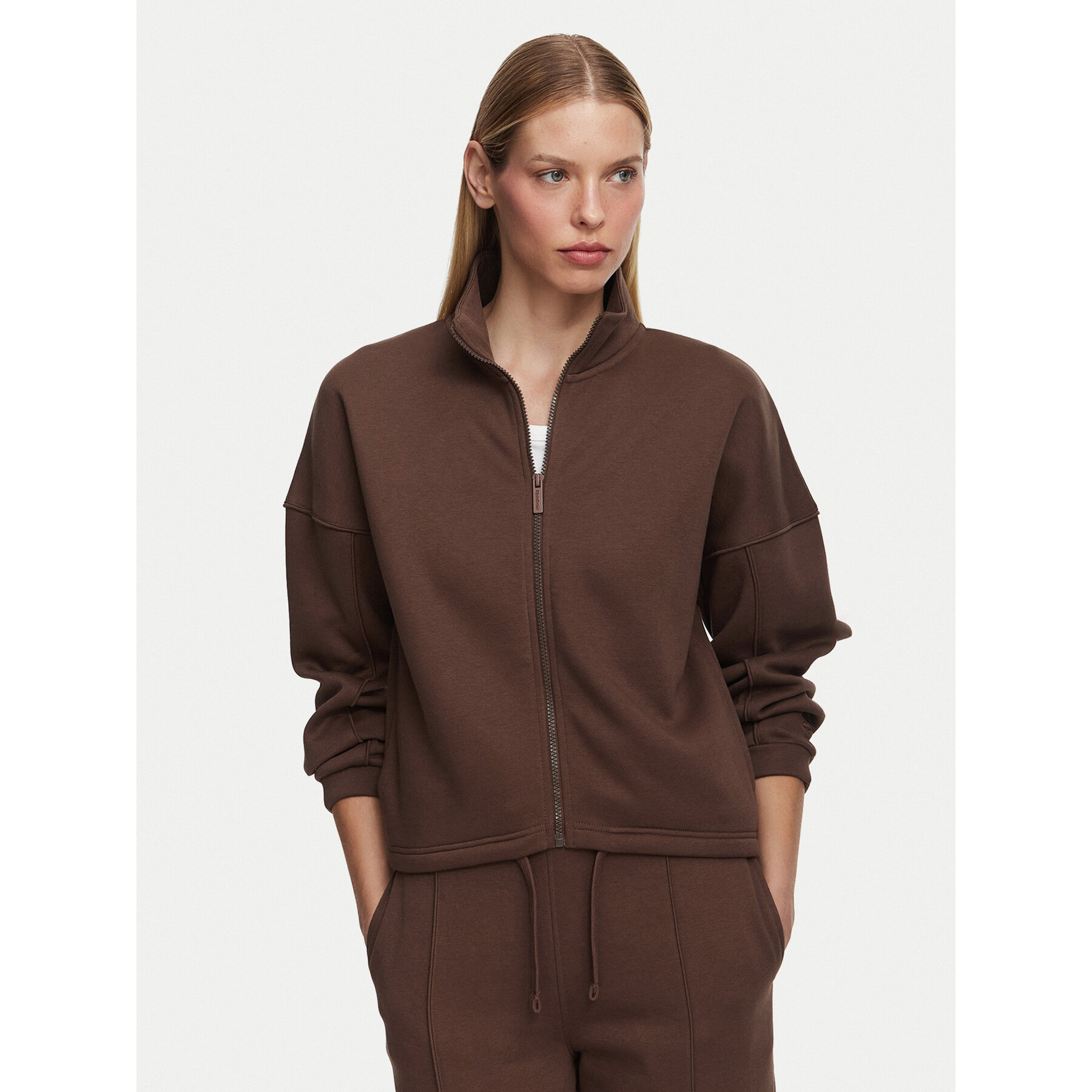 Reebok Sweatshirt Lidka RK25979CCW Braun Relaxed Fit