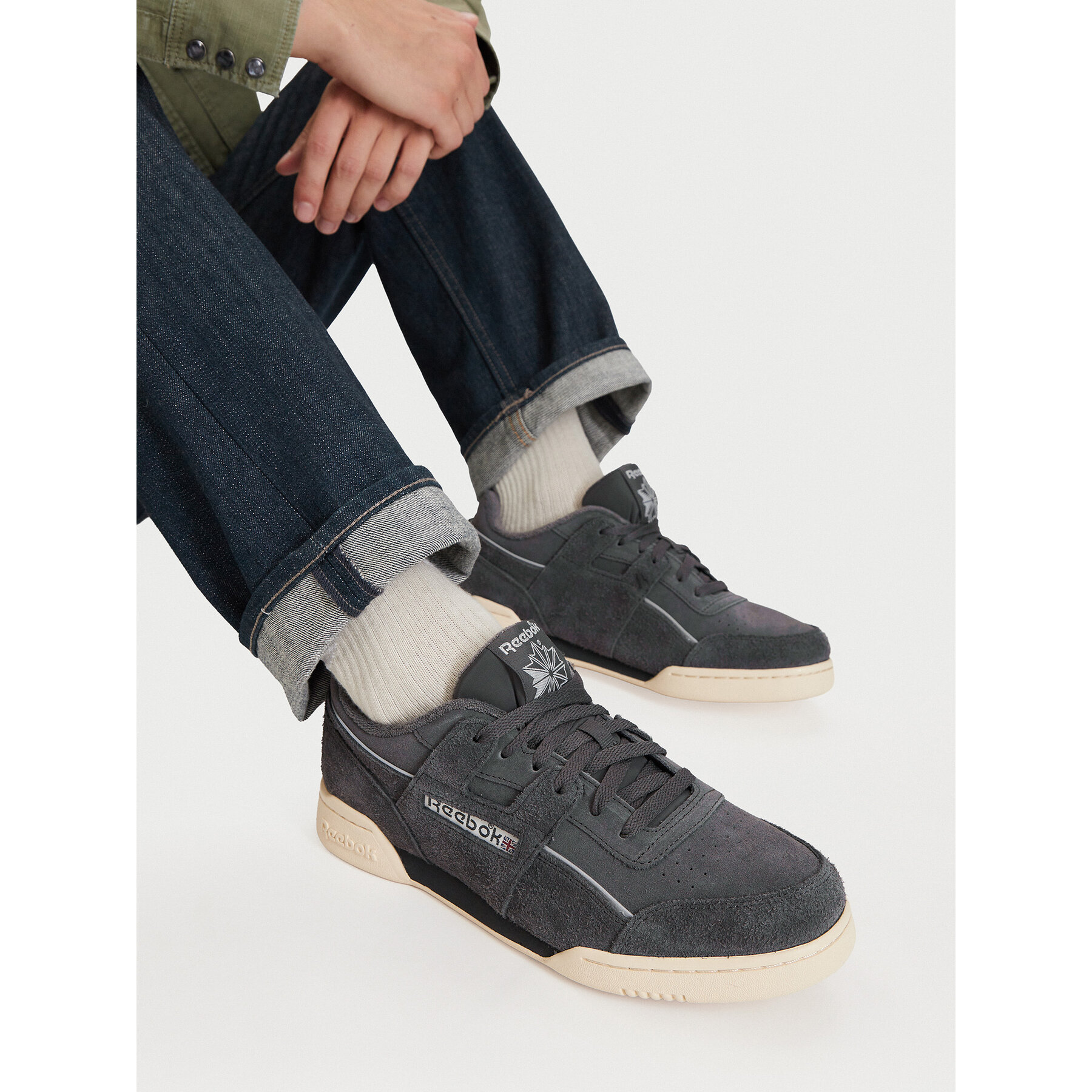 Sneakersy Reebok EO-WORKOUT PLUS 100260972 Tmavosivá