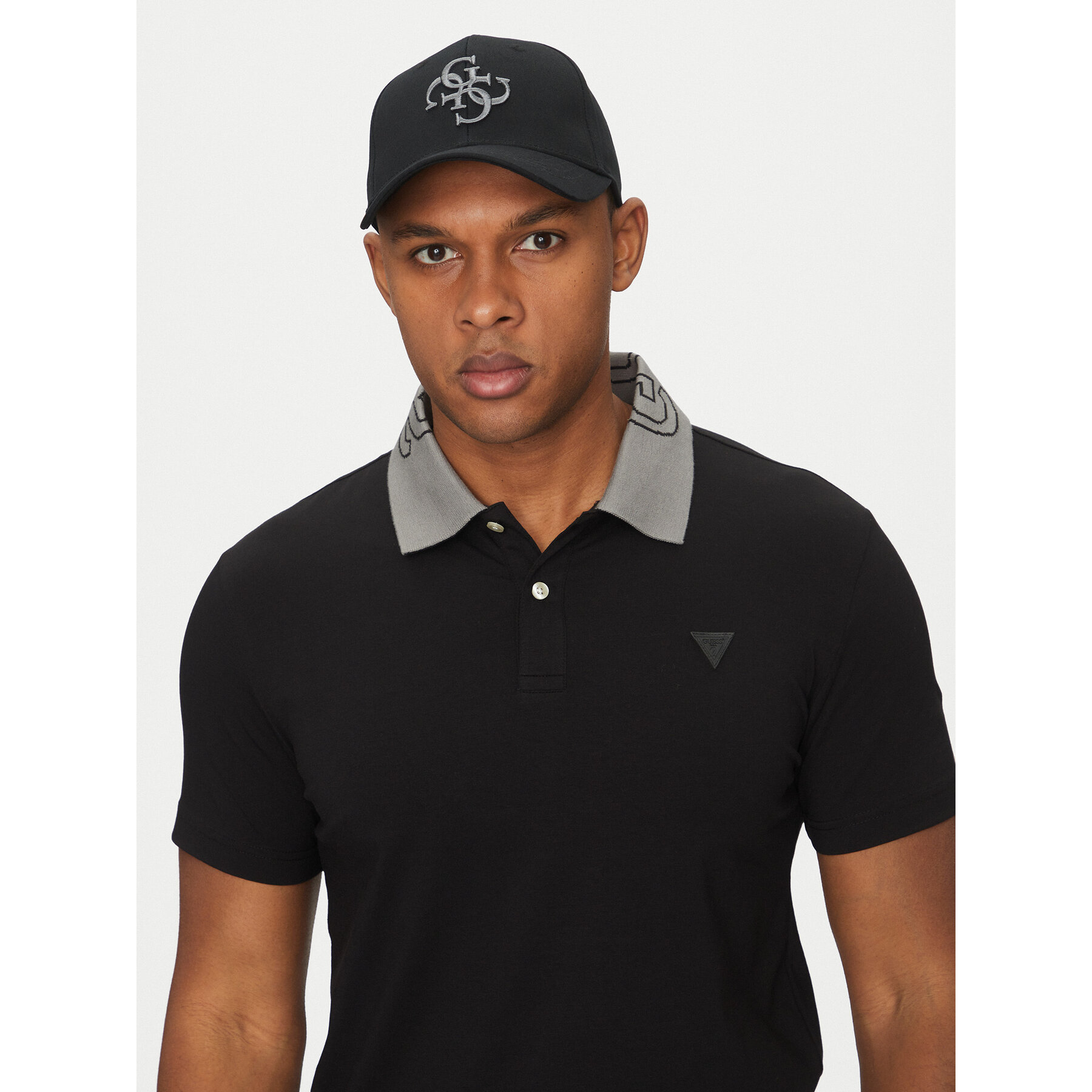 Șapcă Guess M5GZ07 WO07T Negru