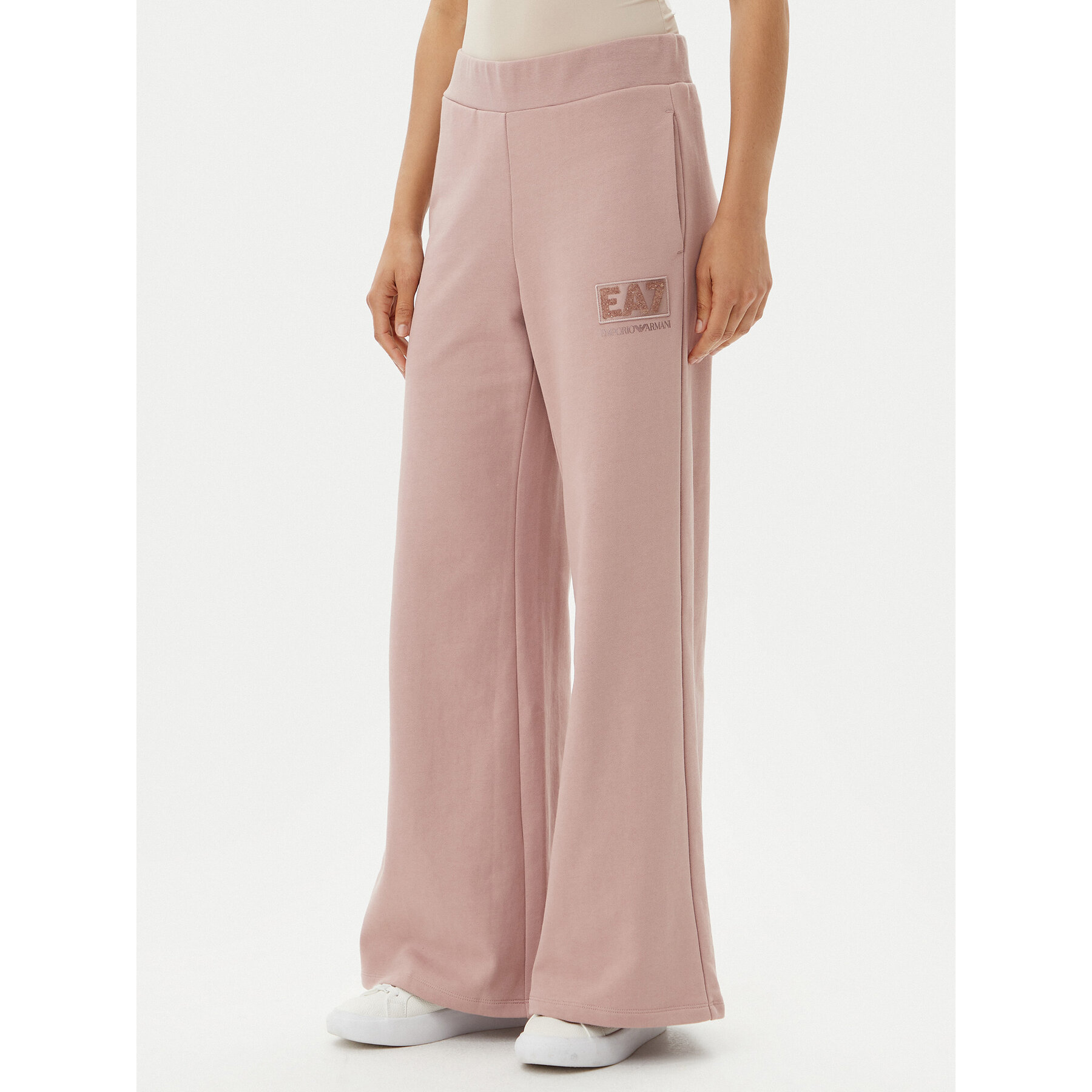 EA7 Emporio Armani Jogginghose 7W000179 AF12473 U4079 Rosa Wide Leg
