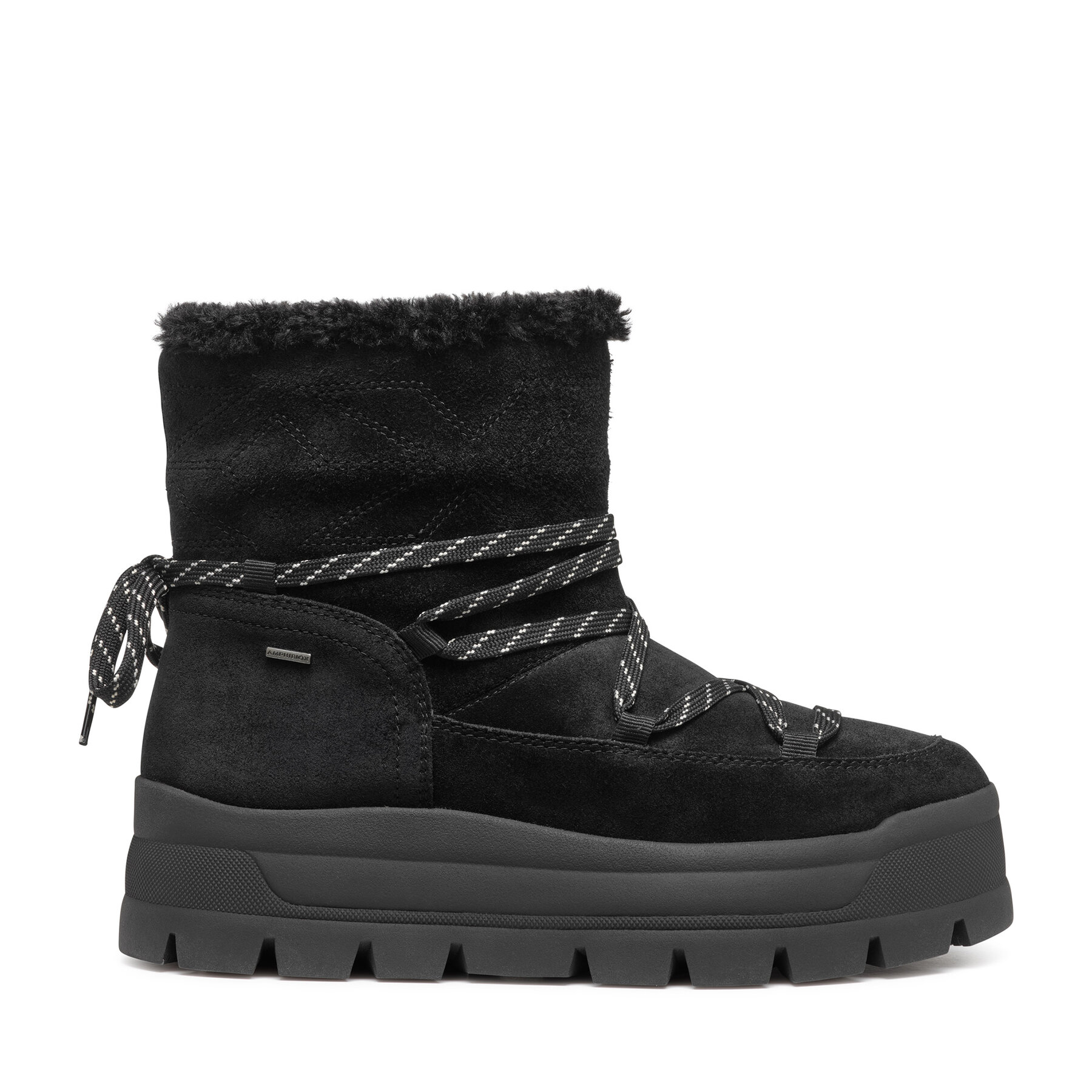 Cizme de zăpadă Geox D Spherica Ec7.1 B A D46WSA 00022 C9999 Negru