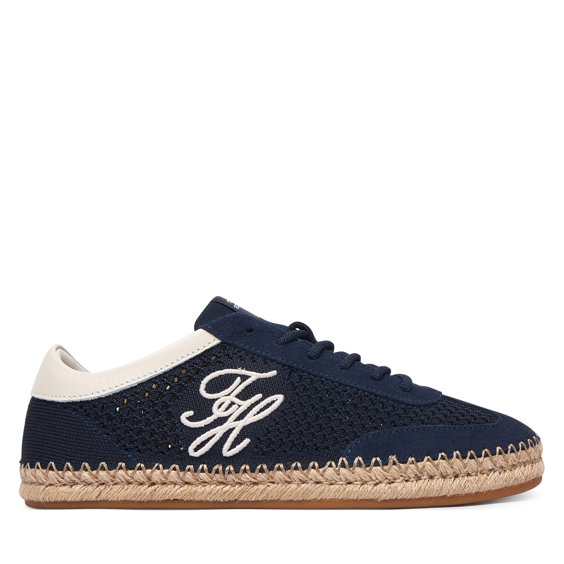Espadrile Tommy Hilfiger Th Heritage Rope Sneaker FW0FW09406 Mornarsko modra