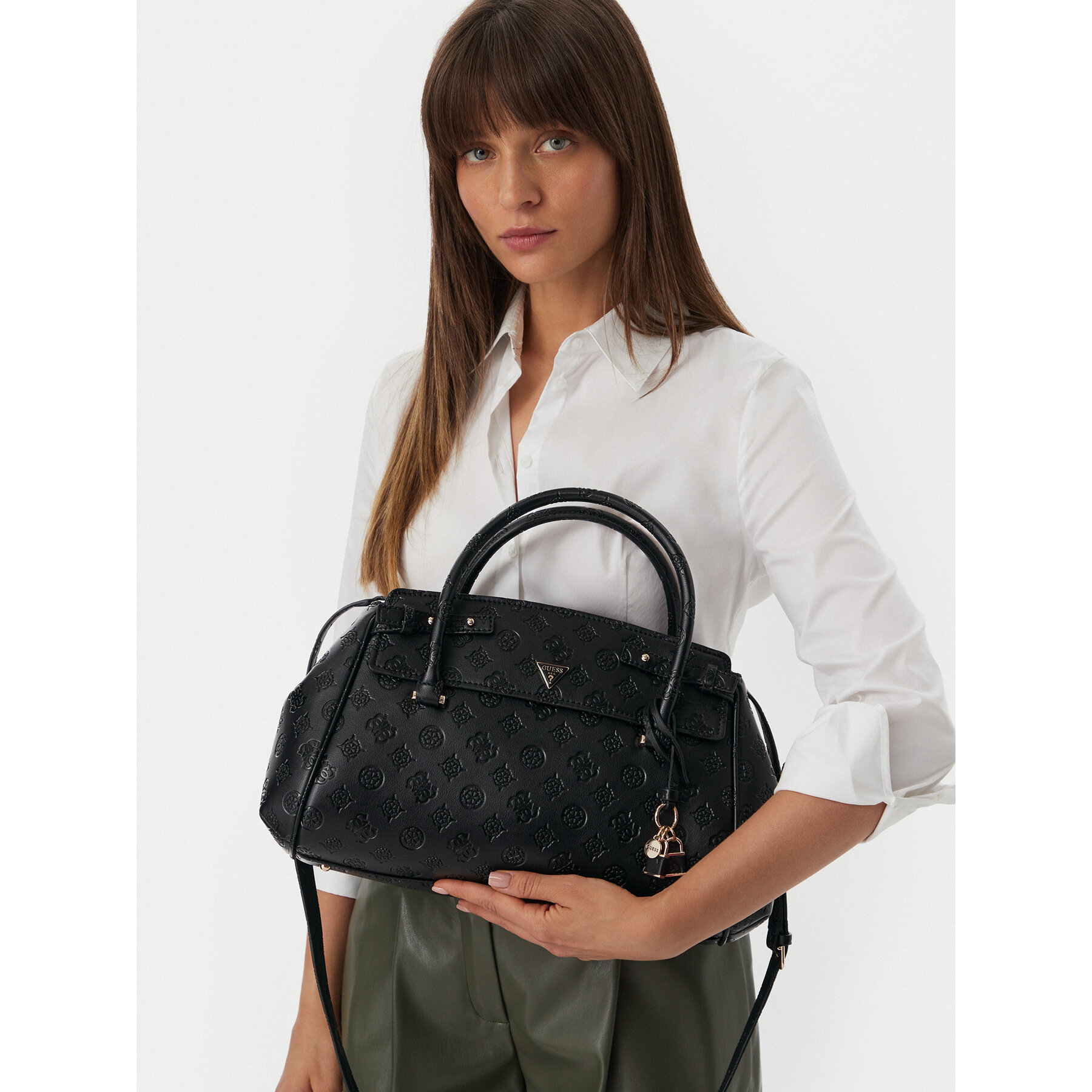 Дамска чанта Guess Diana HWPD97 27060 Черен