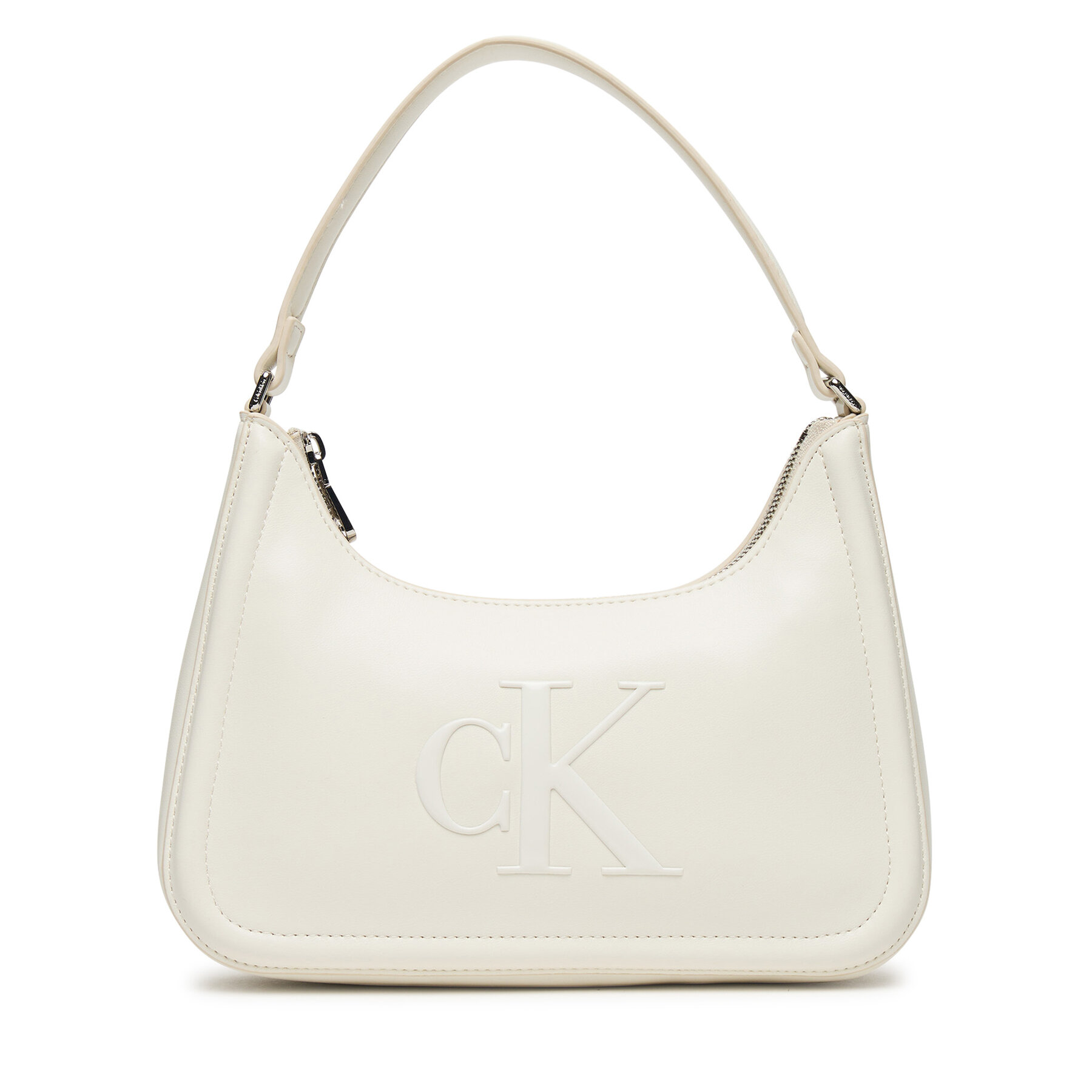 Torbica Calvin Klein Bold Ck Small Shoulder Bag LV04F3230G Bijela