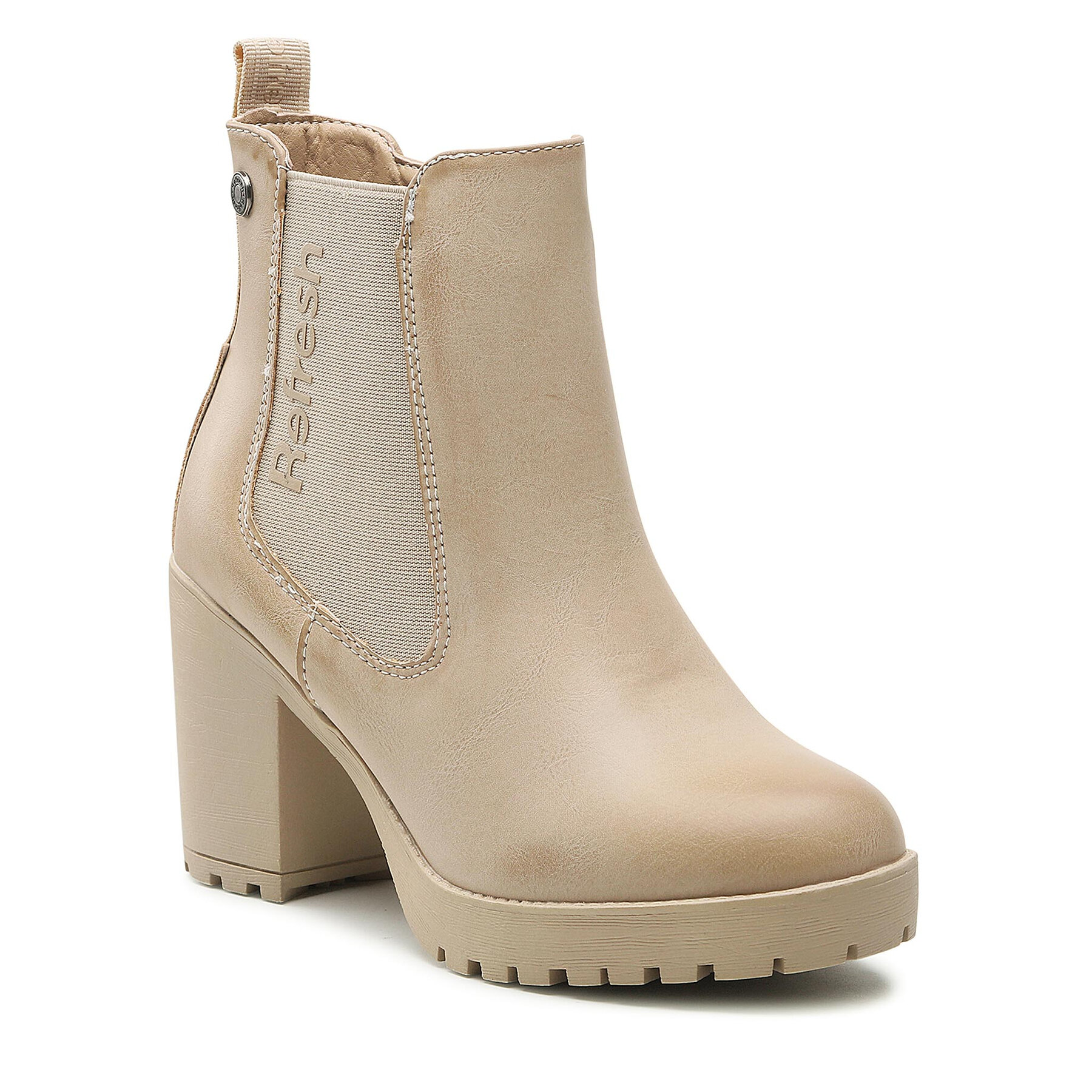 Škornji Refresh 170063 Beige