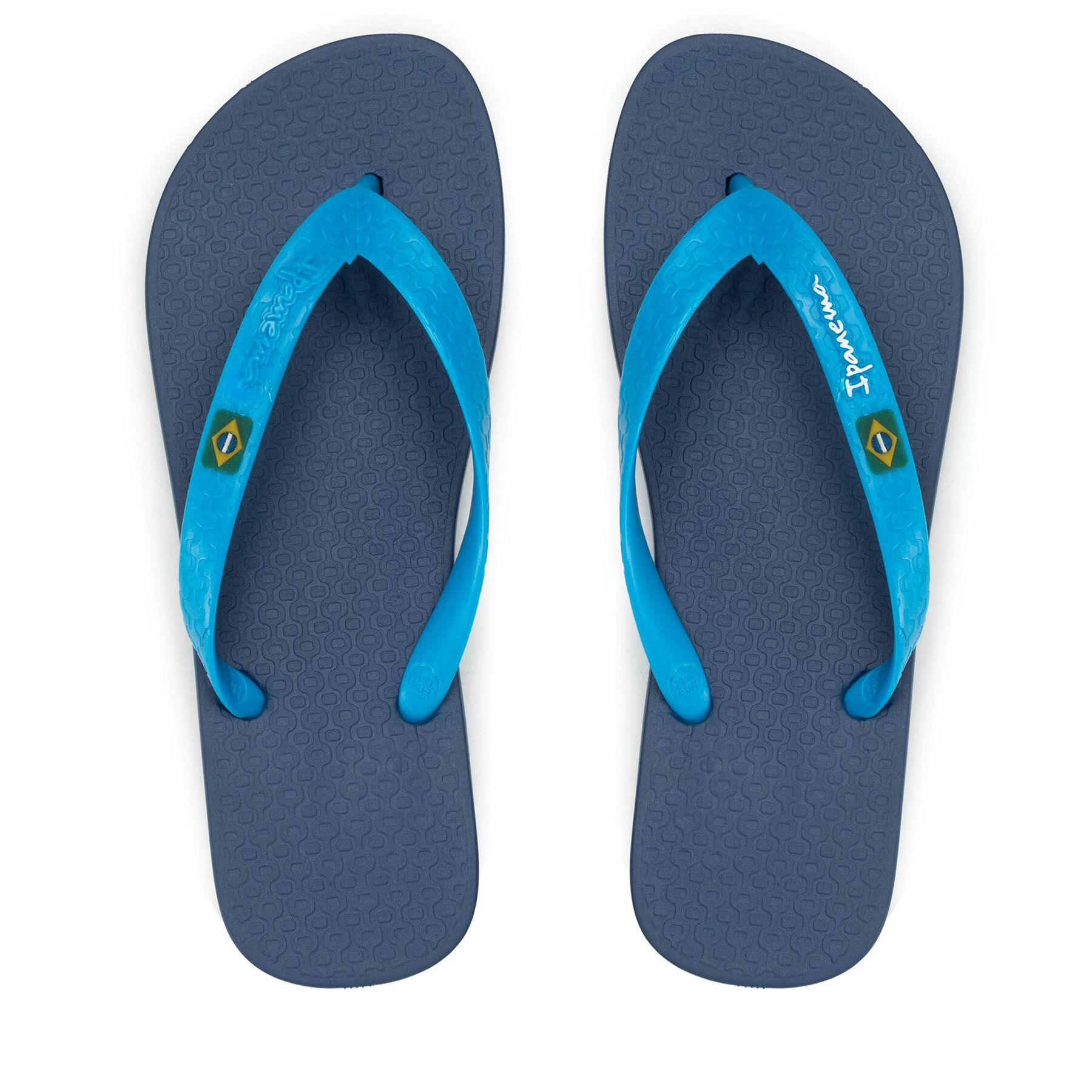 Męskie Japonki Ipanema, Rozmiar 39.5 Niebieski Clas Brasil II Ad 80415