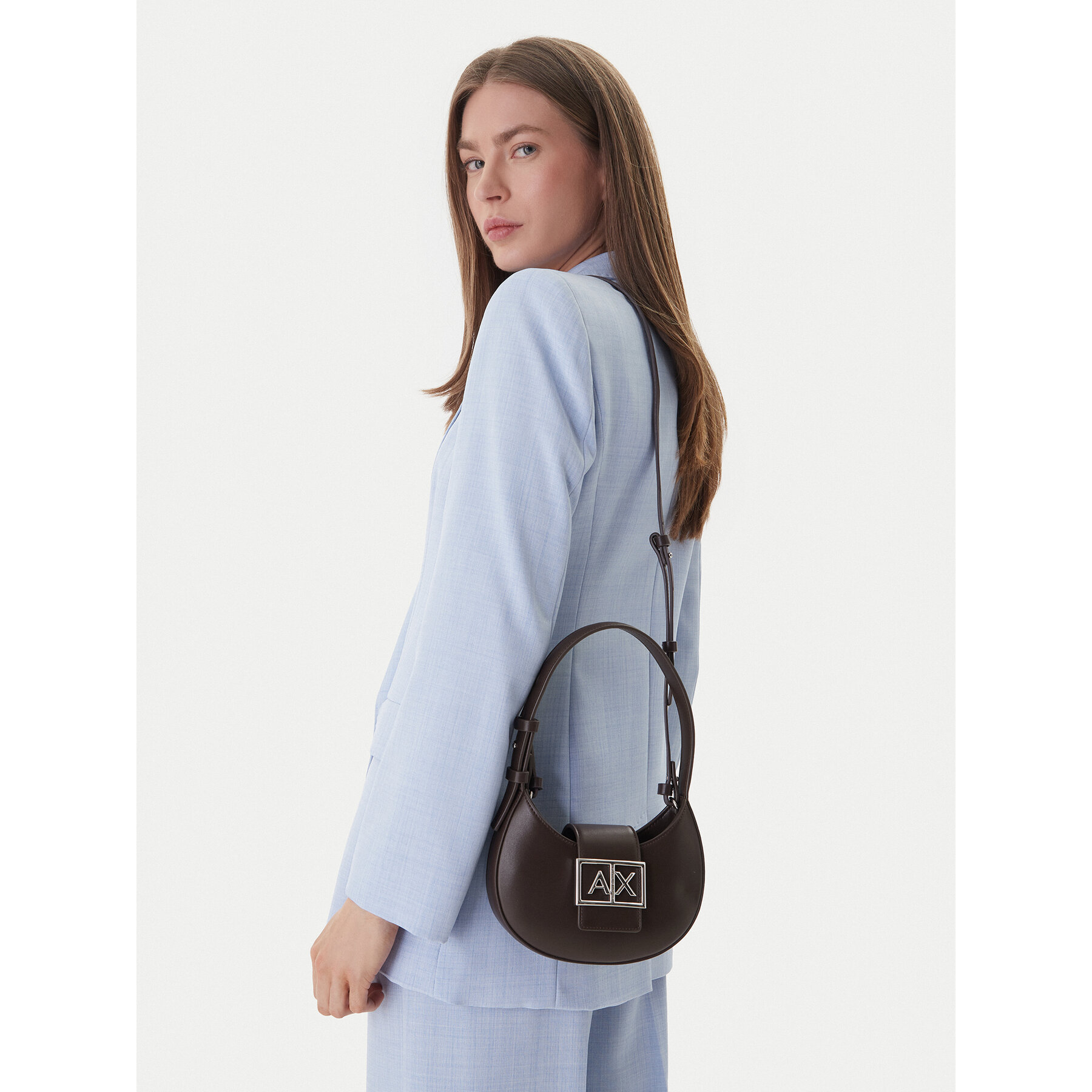 Geantă Armani Exchange XW002566 AF12039 U6018 Maro