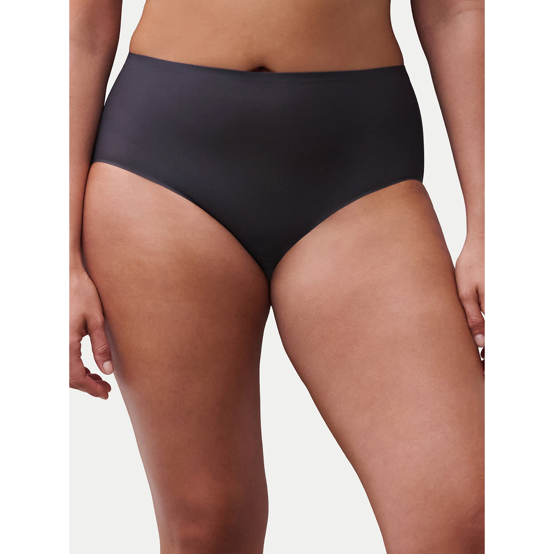 Chantelle Klassischer Damenslip Mit Hoher Taille Soft Stretch C26470 Grau