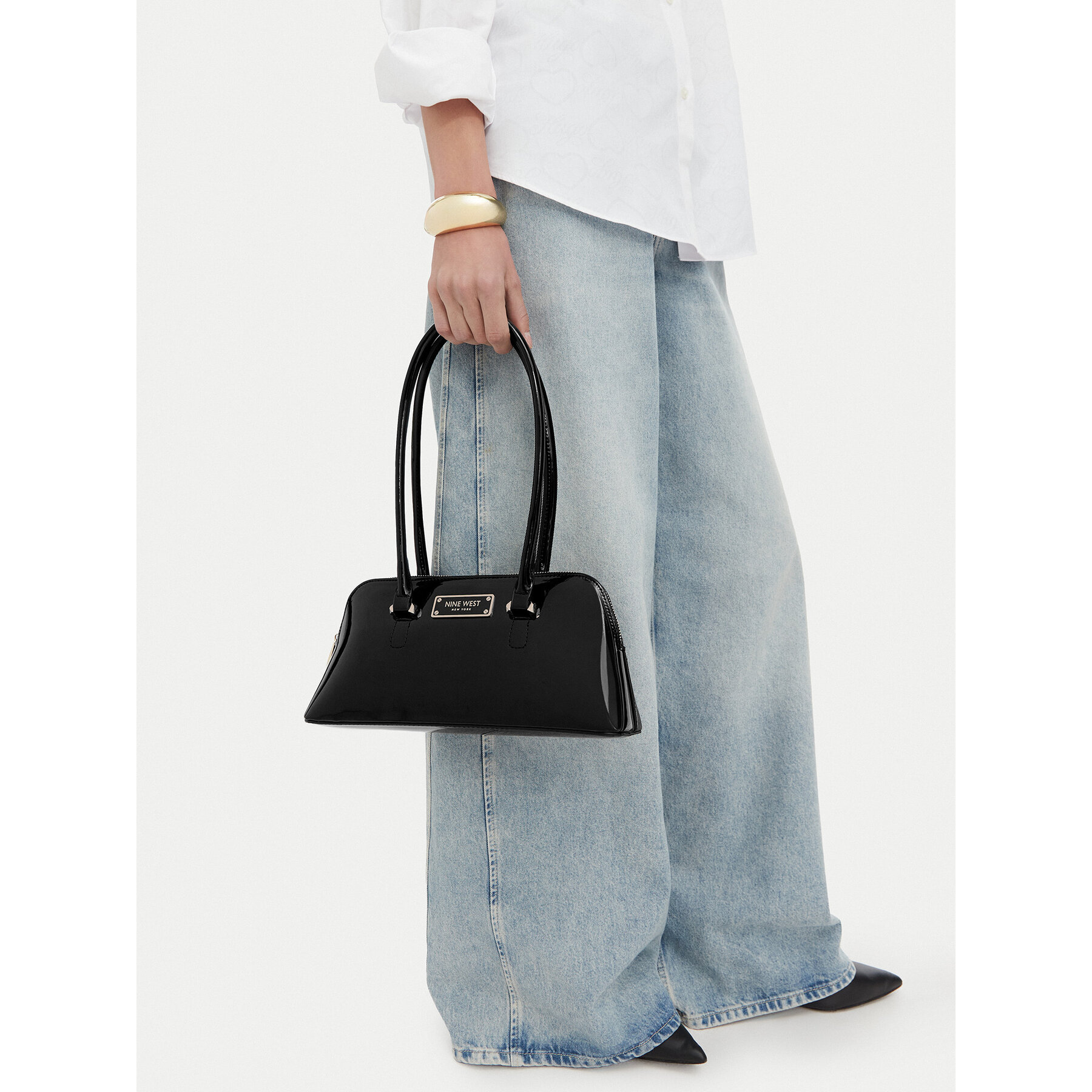Дамска чанта Nine West CEO-MODERN MUSE-LA374-4764 Черен