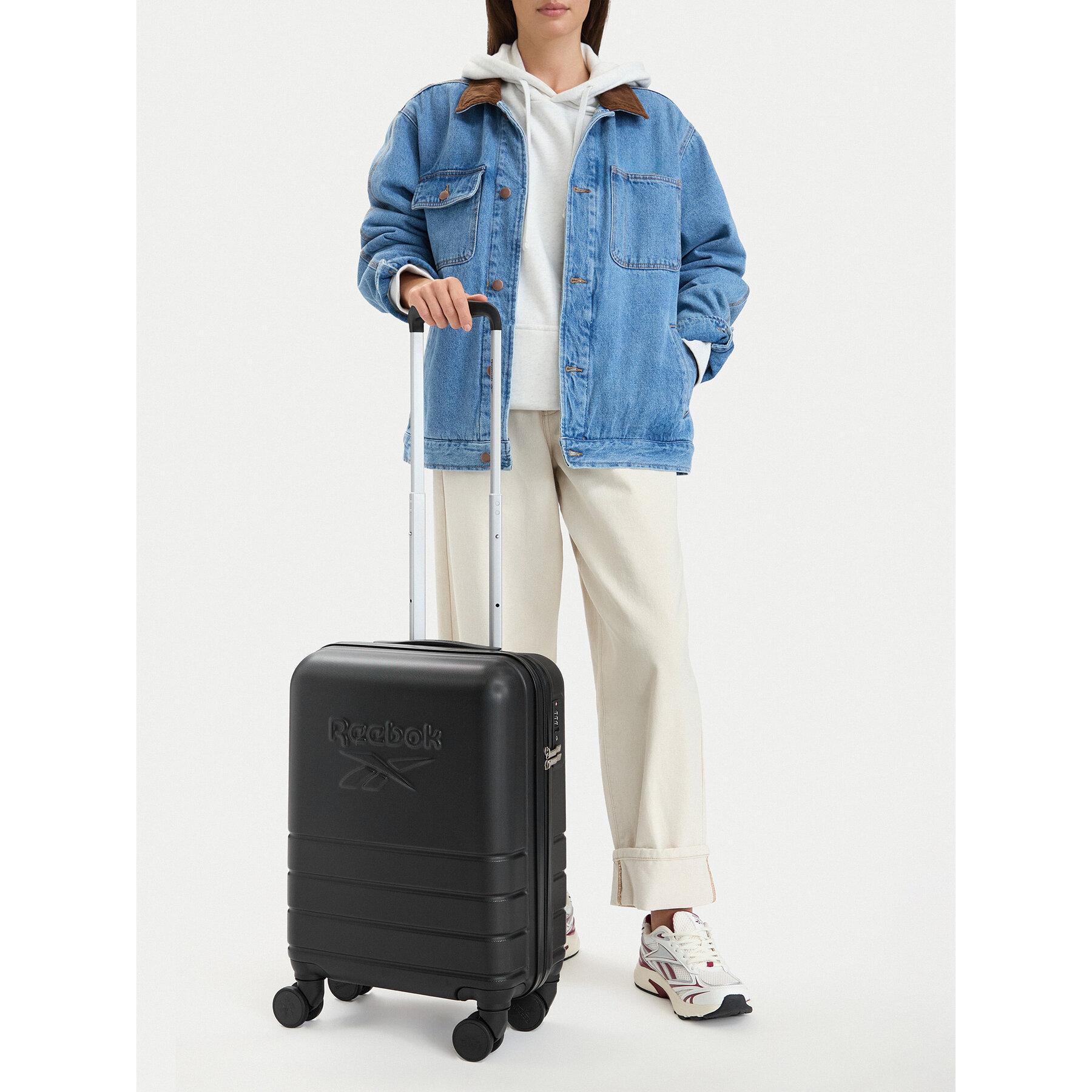 Kofer za kabinu Reebok CEO-RBK-WAL-001-CCC-S-3 Crna