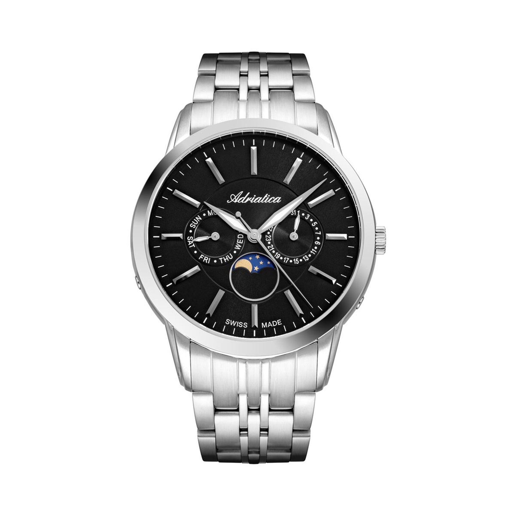 

Годинник Adriatica A8306.5114QF Silver/Silver, Срібний