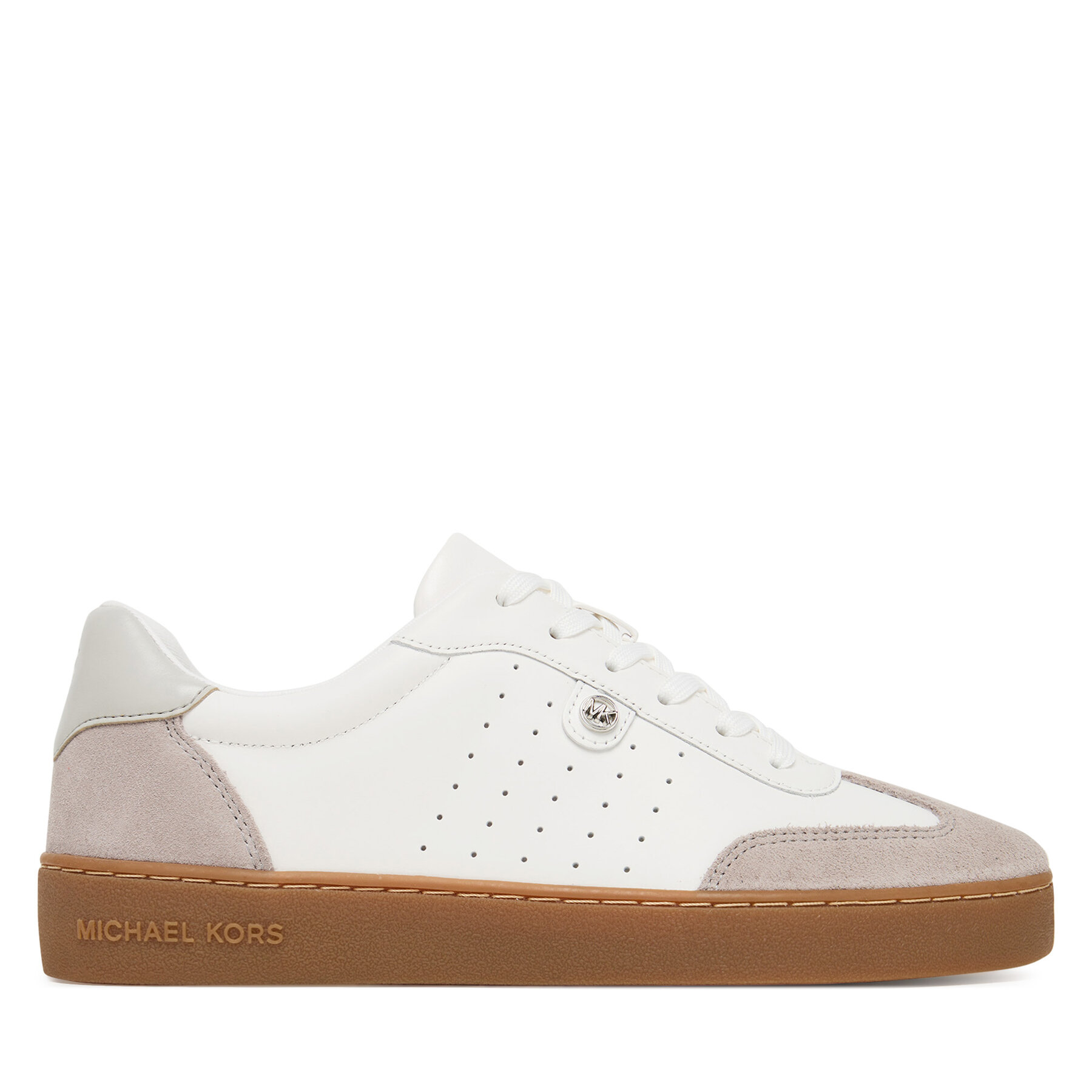 Sneakersy MICHAEL Michael Kors Scotty 43F4SCFS4L Biela