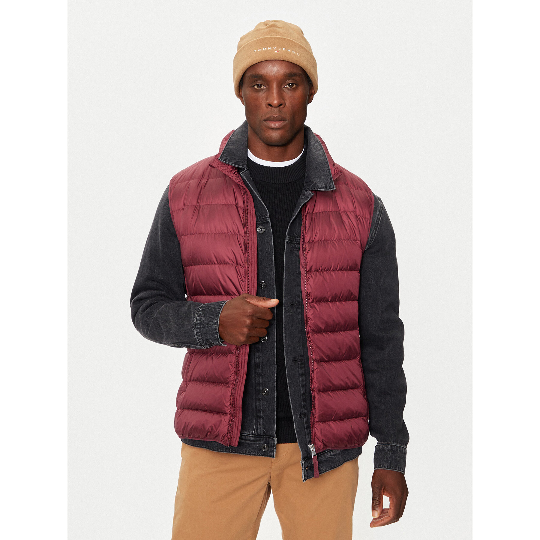  Sapka Tommy Jeans AM0AM12638 Bézs akciós termékkép 1