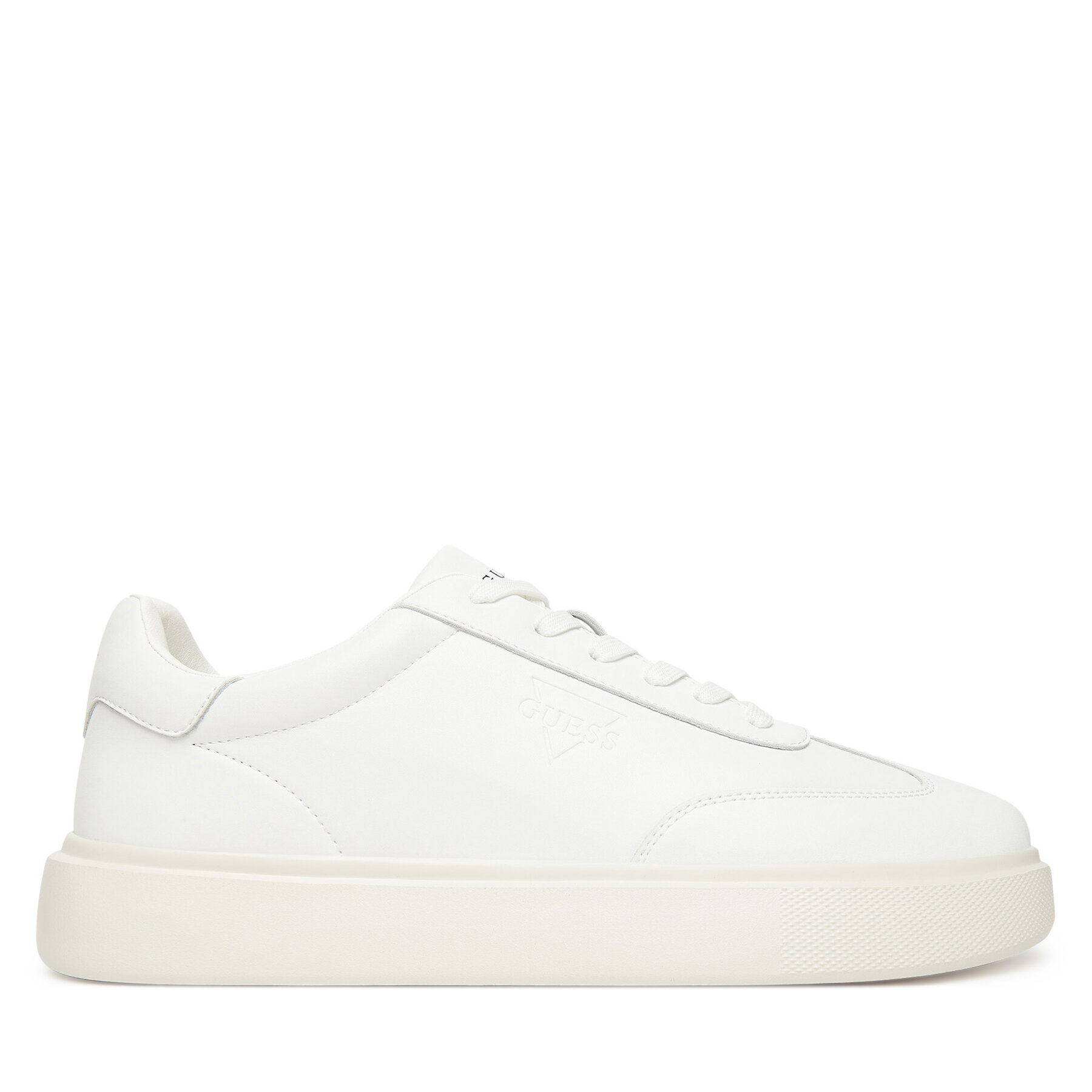 Sneakers Guess FMFPLA LEA12 Alb