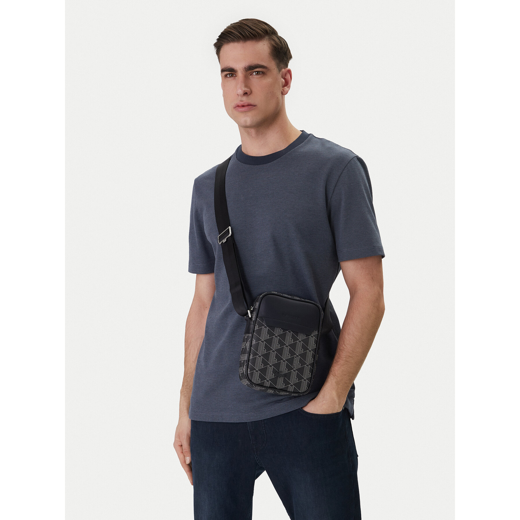 Lacoste Férfiak Fekete Válltáska Nh4410lx