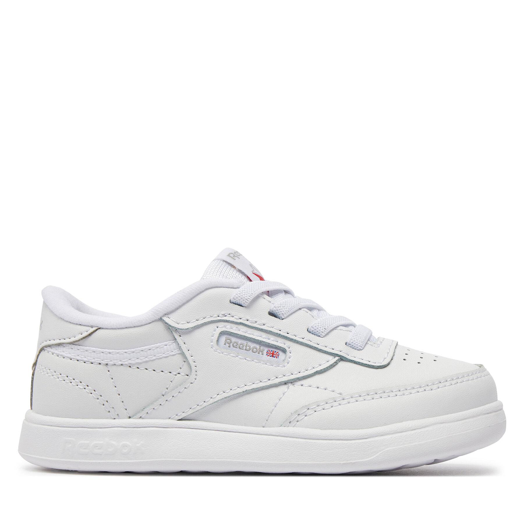 Reebok Classic Unisex dieťa Sneakersy, Rozmer: 24, Biela, Club C FZ2095