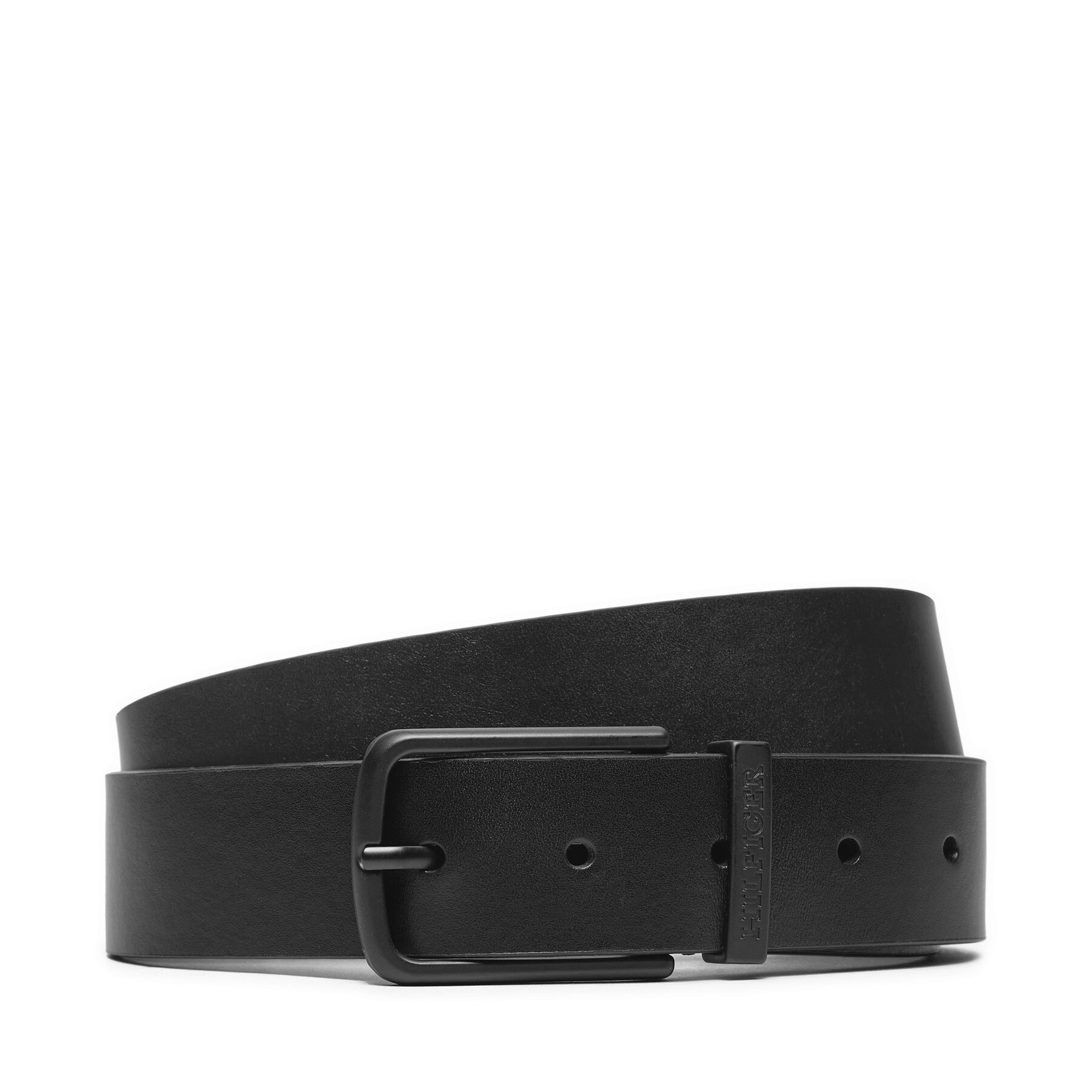 Cinturón para hombre Tommy Hilfiger Monotype AM0AM12818 Negro