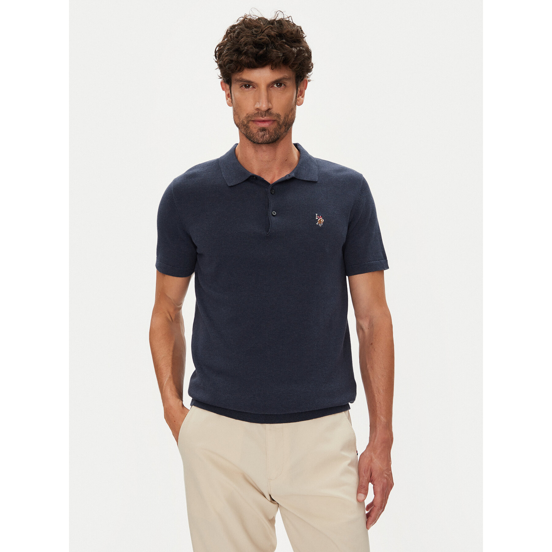 U.S. Polo Assn. Polo MUP3709 Σκούρο μπλε Regular Fit