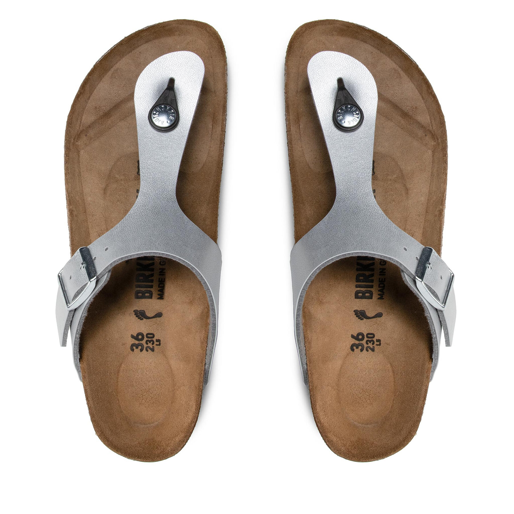 Σαγιονάρες Birkenstock Gizeh Bs 0043853 Ασημί