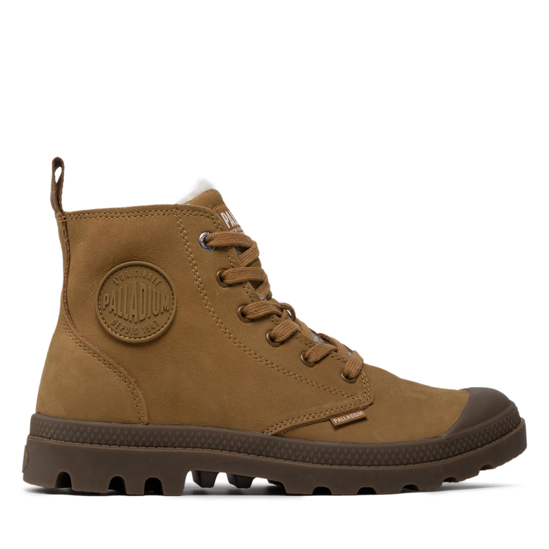 Outdoorová obuv Palladium Pampa Hi Z Wl M 05982-257-M Hnedá