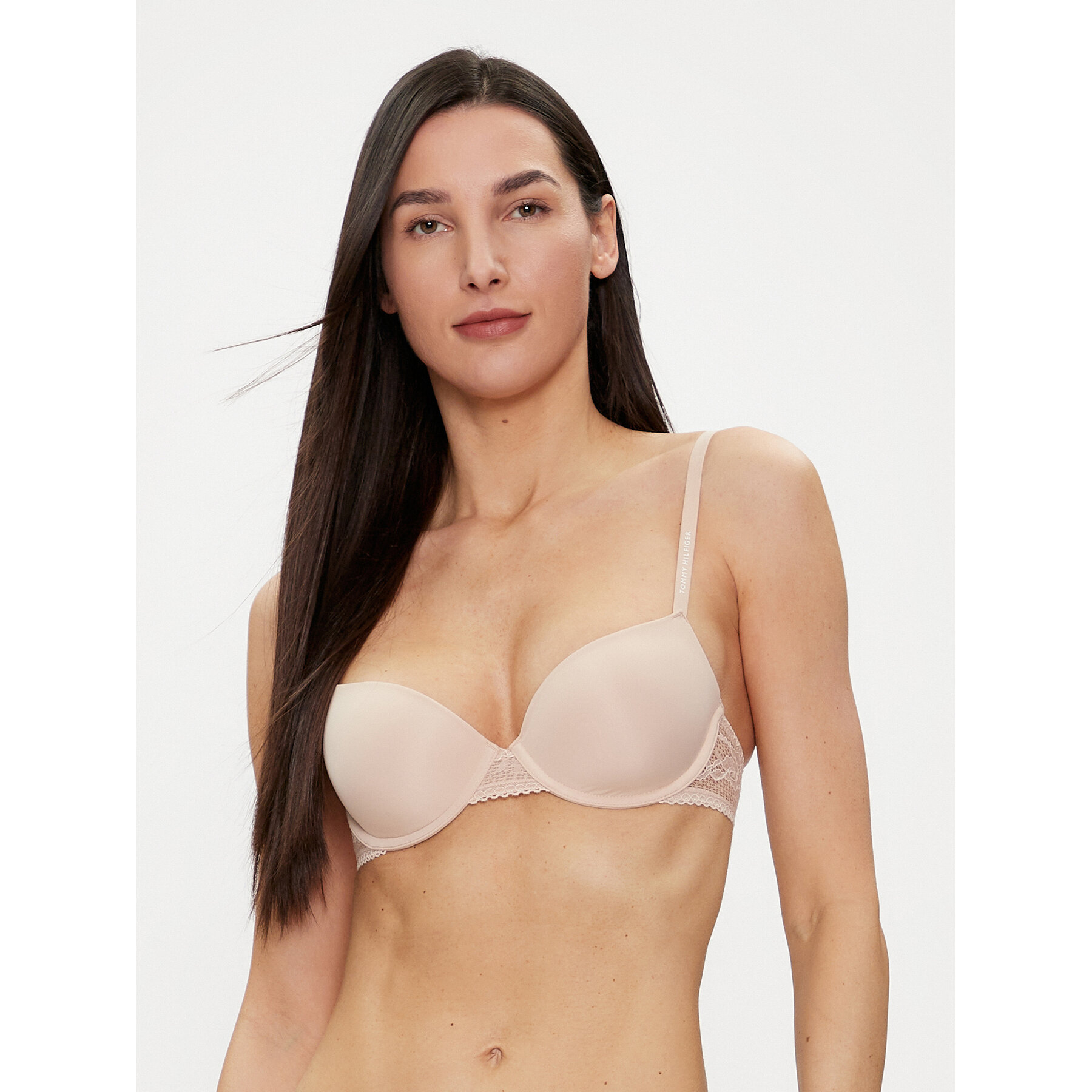 Tommy Hilfiger Balconette melltartó UW0UW02420 Bézs
