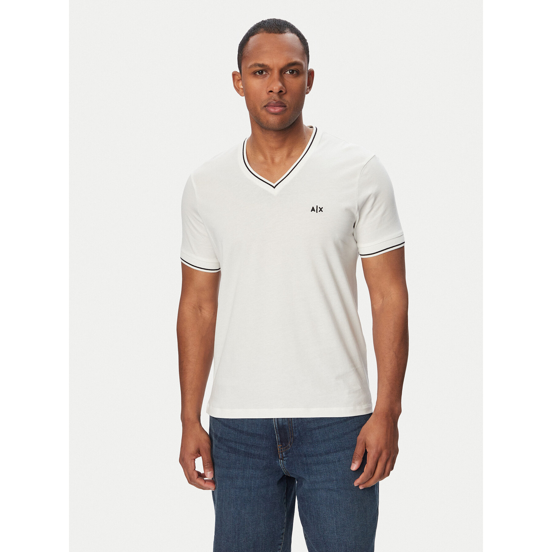 Armani Exchange T-Shirt XM002512 AF10358 U0009 Weiß Regular Fit