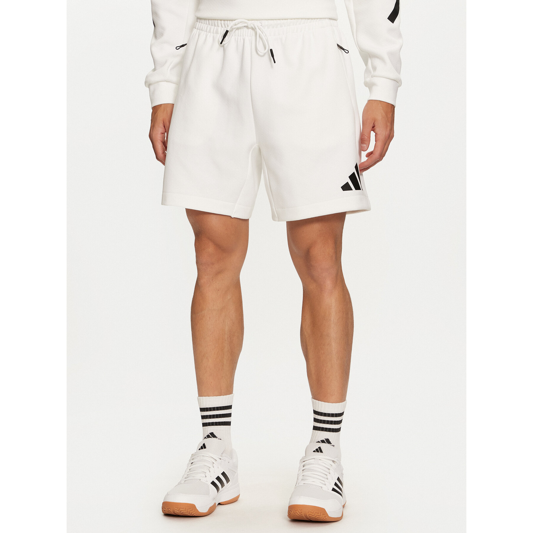 adidas Sportshorts Z.N.E. JJ4893 Weiß Regular Fit