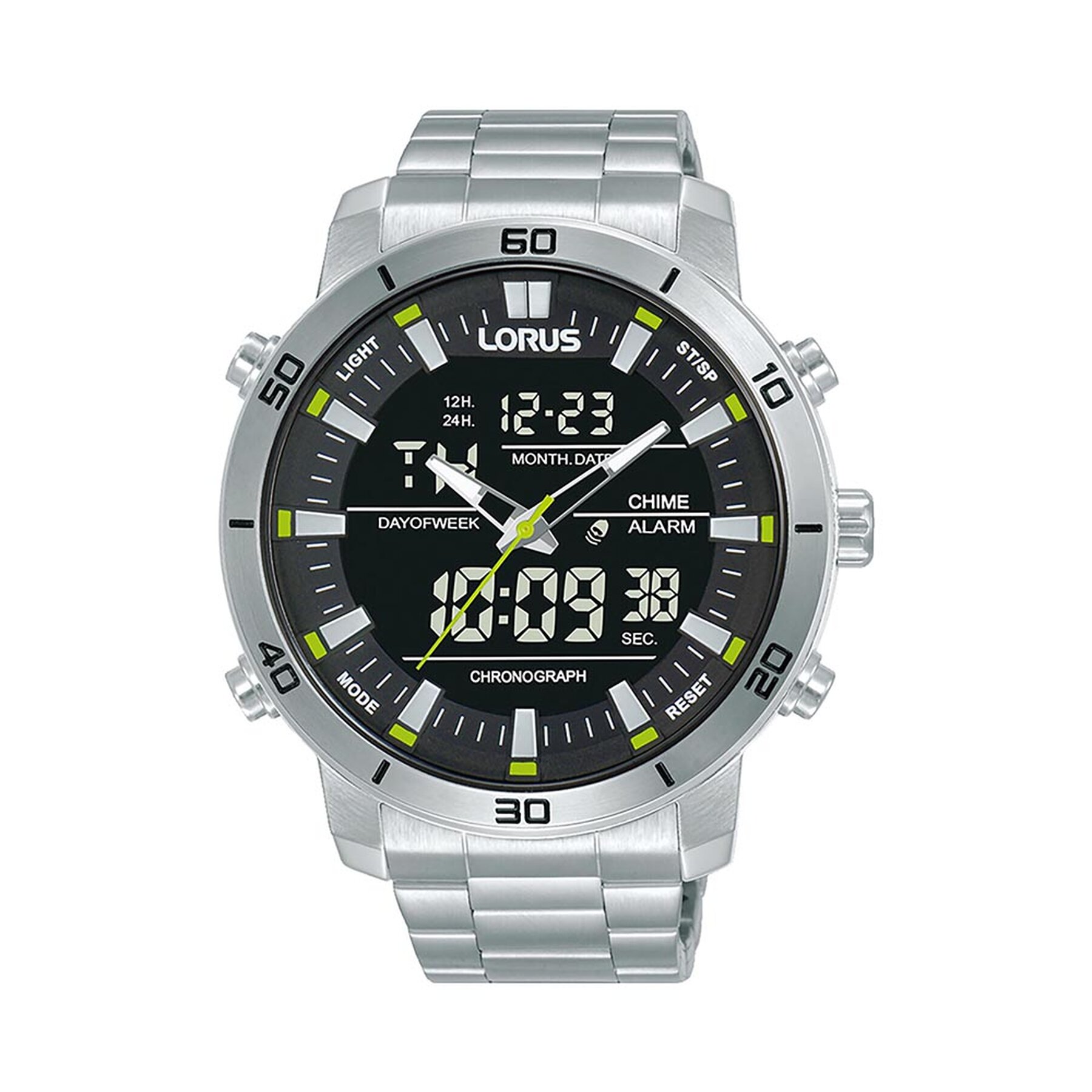 

Годинник Lorus RW657AX9 Silver/Black, Срібний