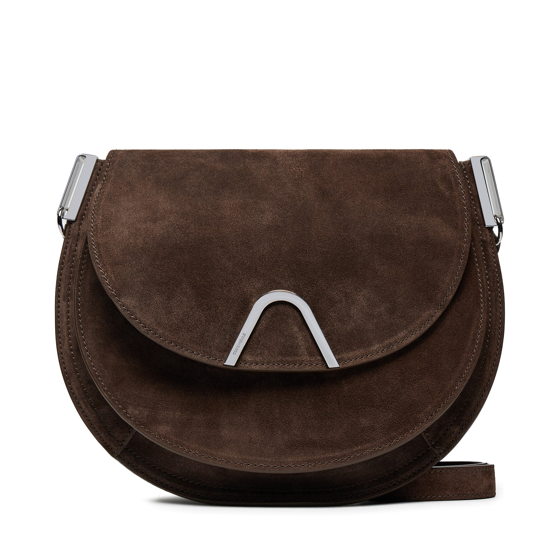 Bolso Coccinelle Coccinellesunup Suede E1 QKG 15 02 01 Marrón