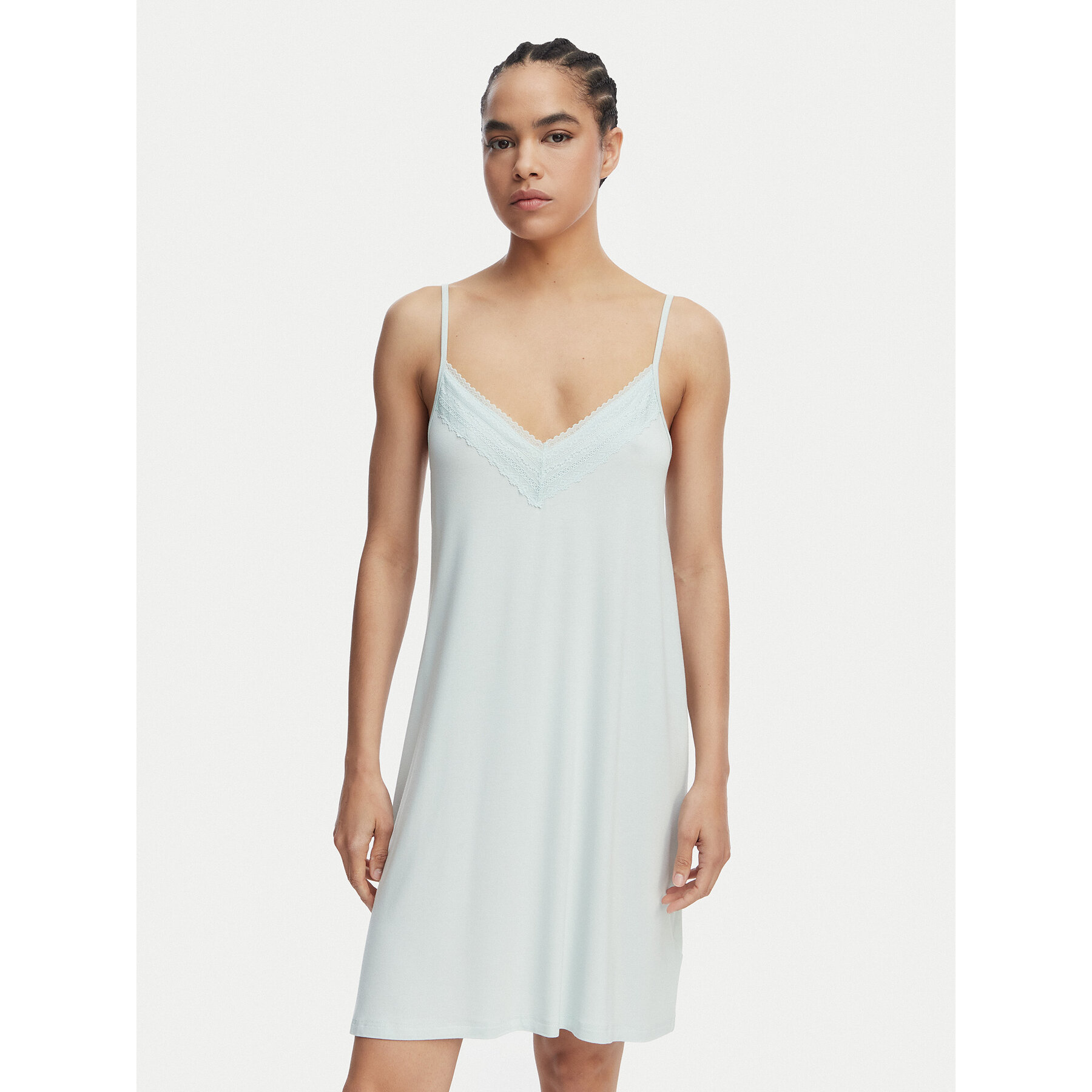 Ysabel Mora Nachthemd 10824 Hellgrün Regular Fit