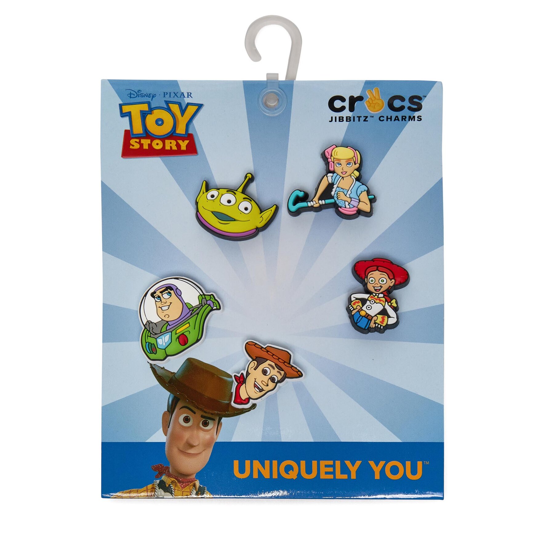 

Прикраса для взуття Crocs Jibbitz Toy Story 5 Pack 10009670 Multicolor, Кольоровий