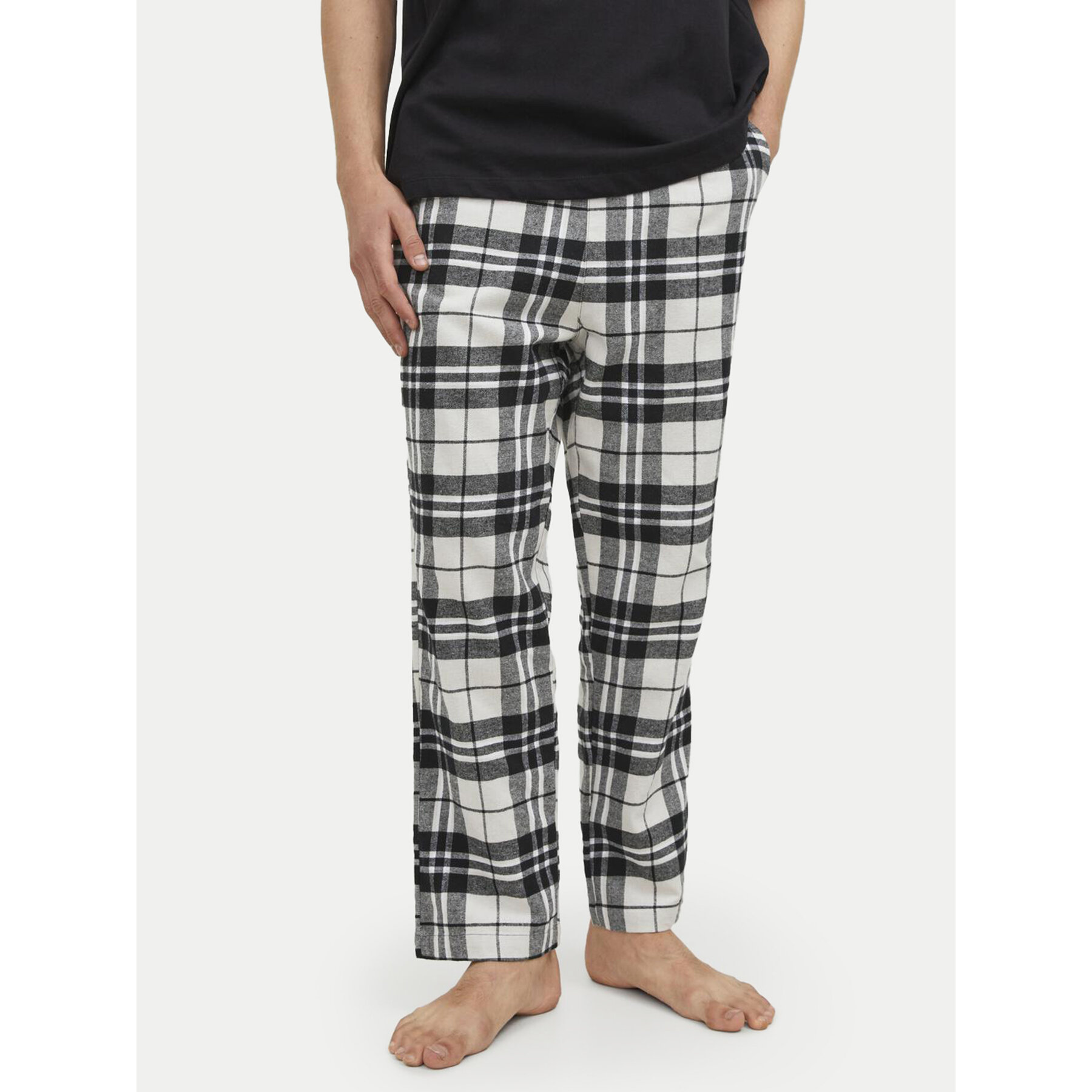 Jack & Jones Jack & Jones Παντελόνι πιτζάμας Crimon 12182711 Μπεζ Regular Fit