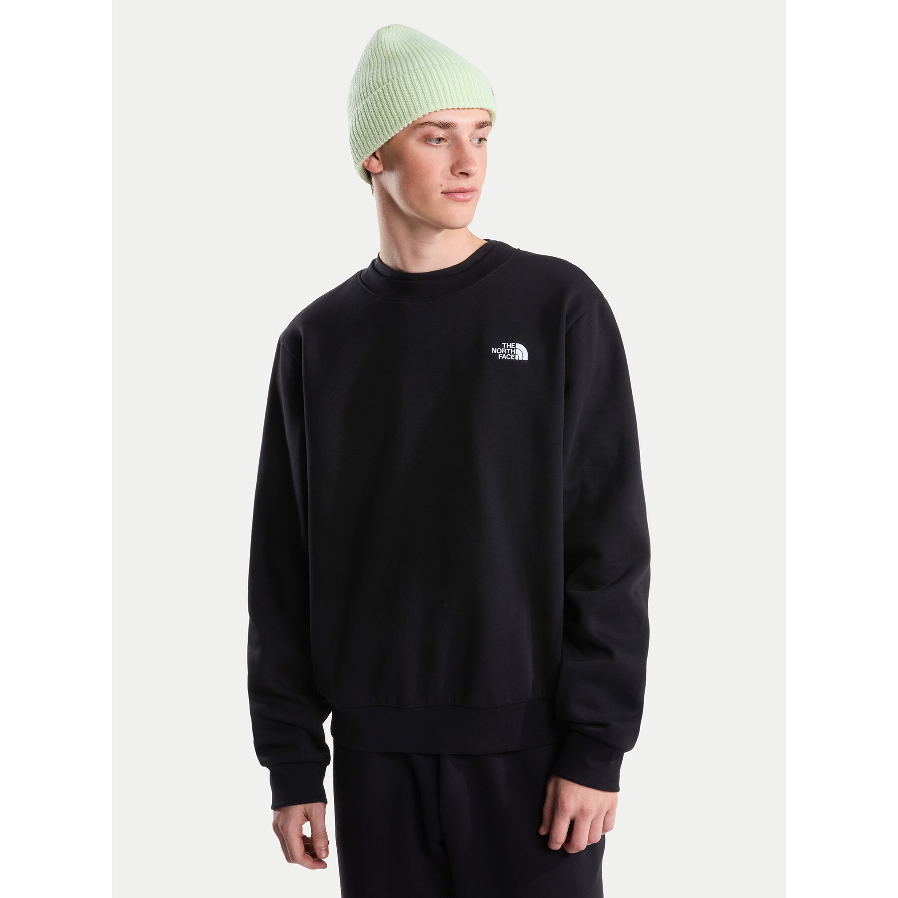 The North Face Sweatshirt Evolution Simple Dome NF0A8D60JK31 Schwarz Regular Fit