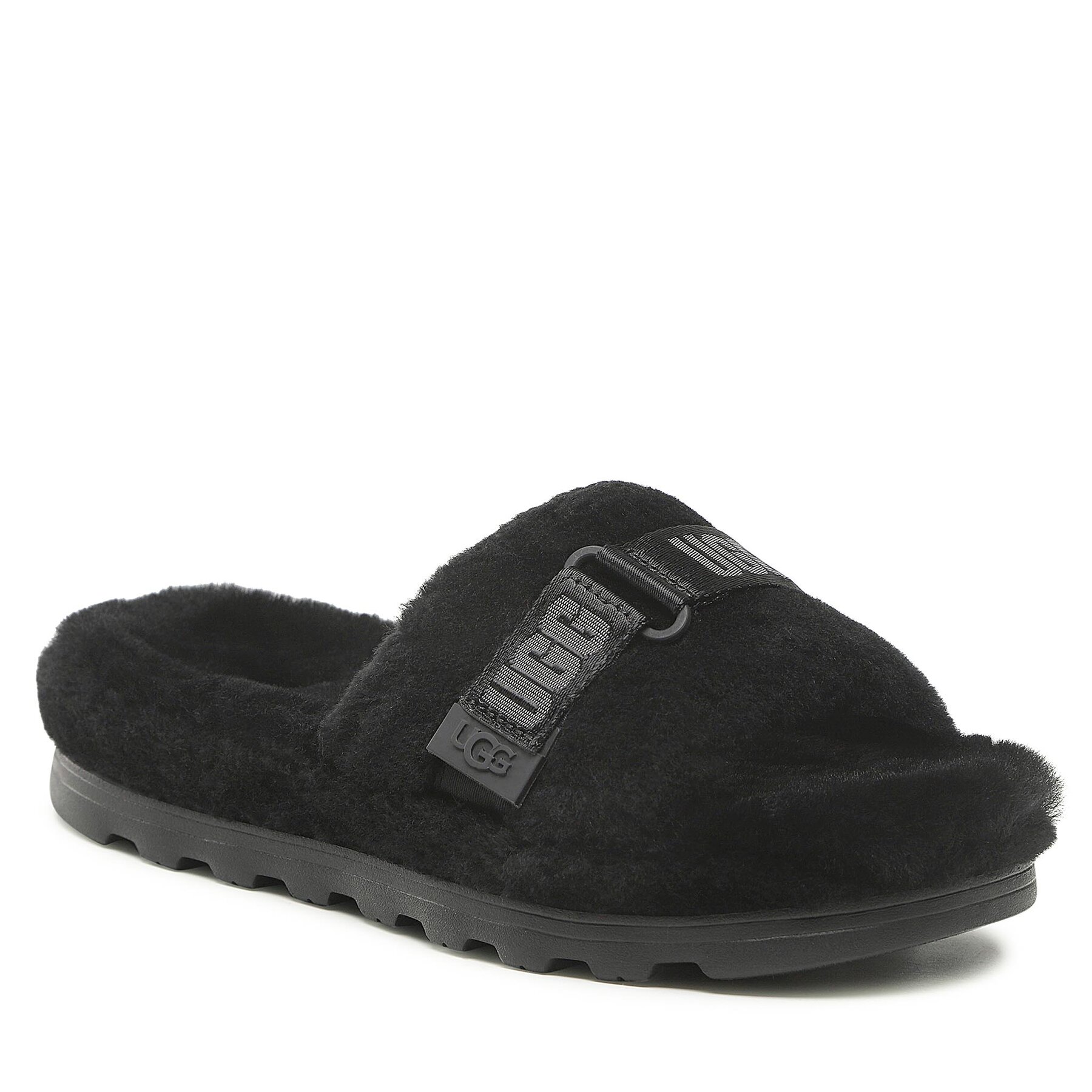 Papuci de casă Ugg M Fluff Up 1130816 Blk 1130816 imagine super redus 2022
