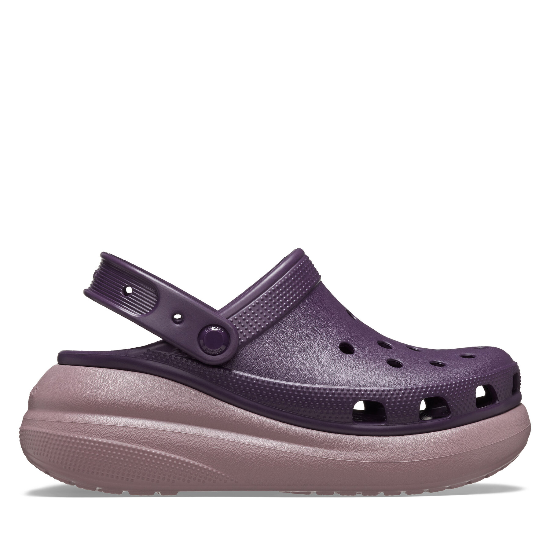 Mules / sandales de bain Crocs Classic Crush Clog 207521 Violet