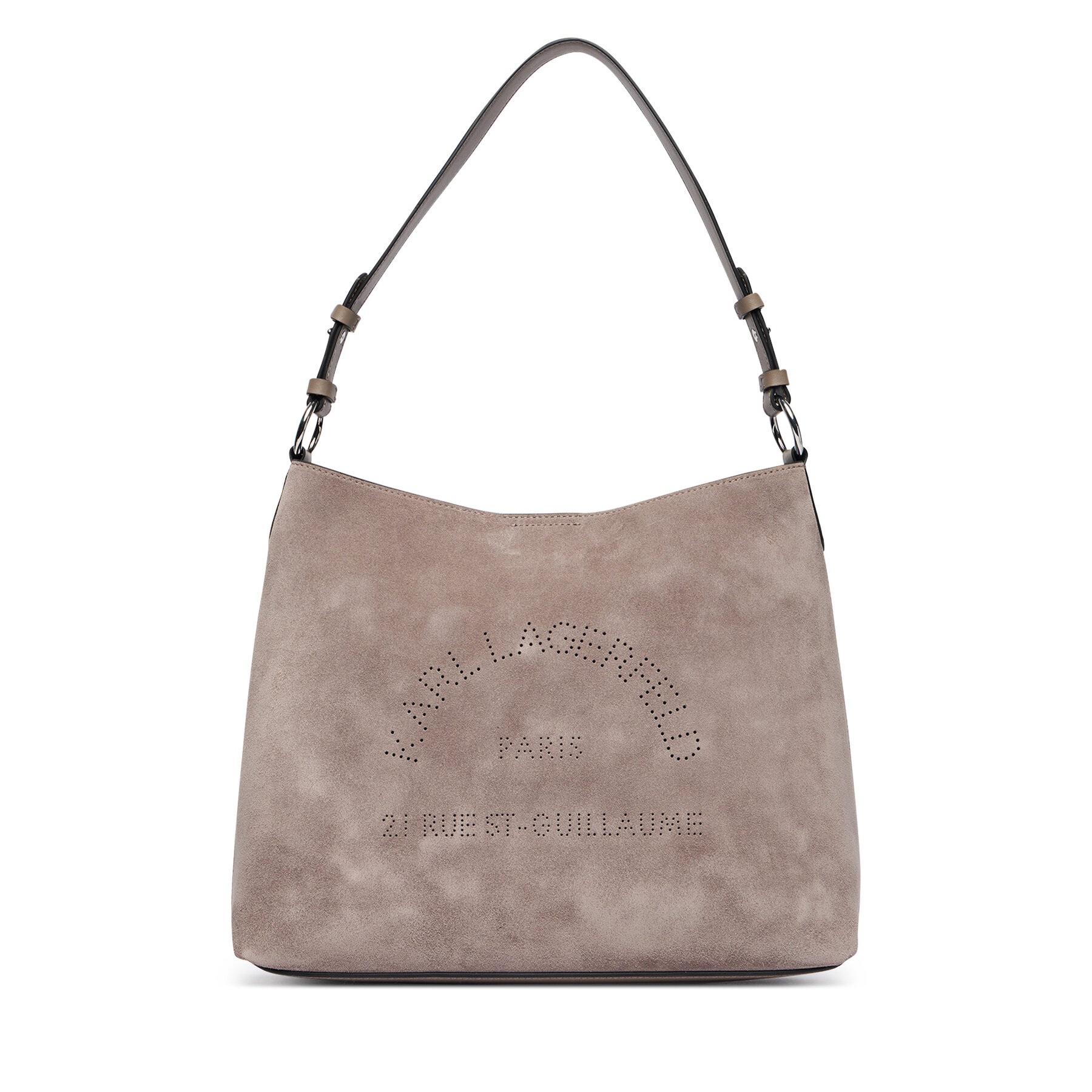 Ročna torba KARL LAGERFELD B3W30346 Siva