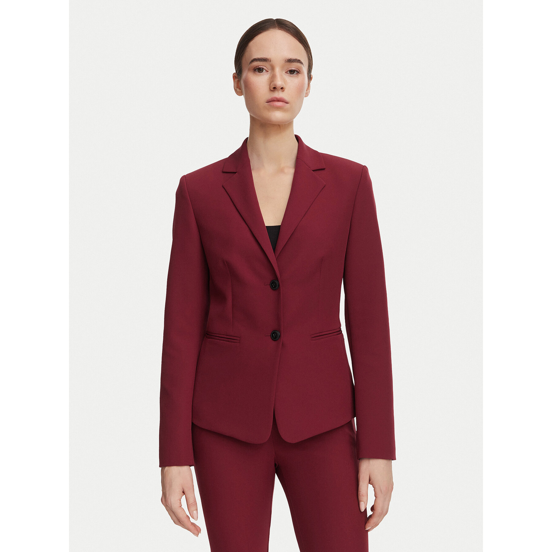 HUGO Sakko Agonia-1 50539976 Dunkelrot Slim Fit