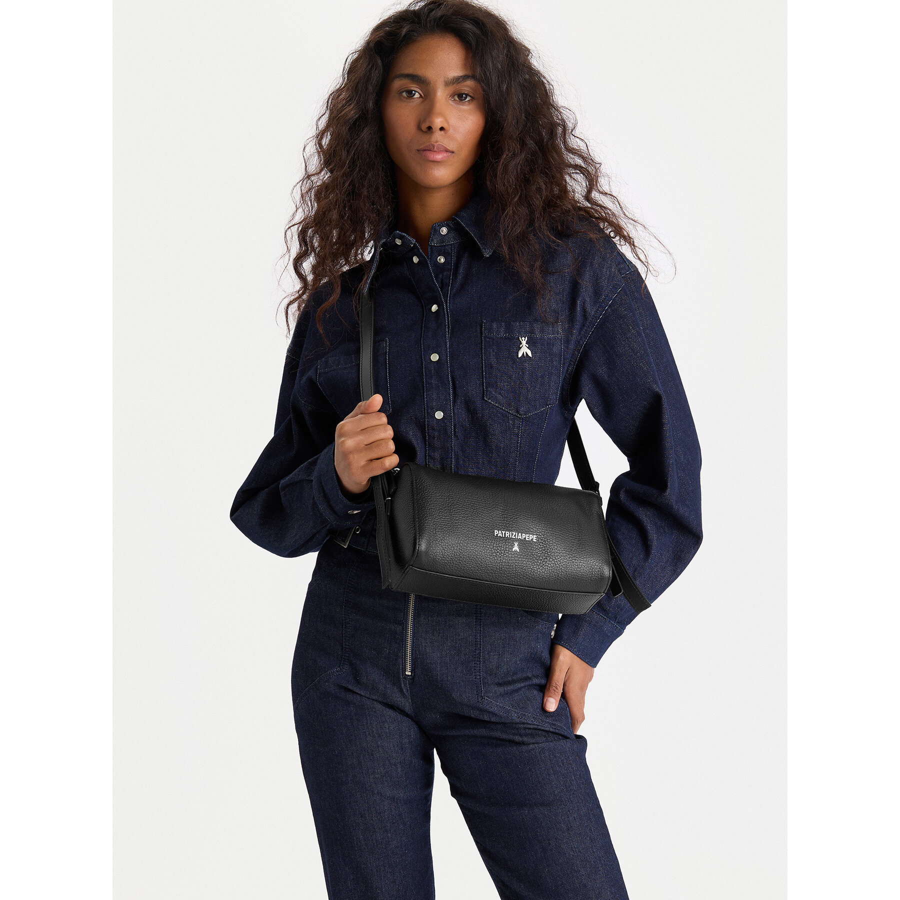 Borsetta Patrizia Pepe 8B0255/L001-K103 Nero