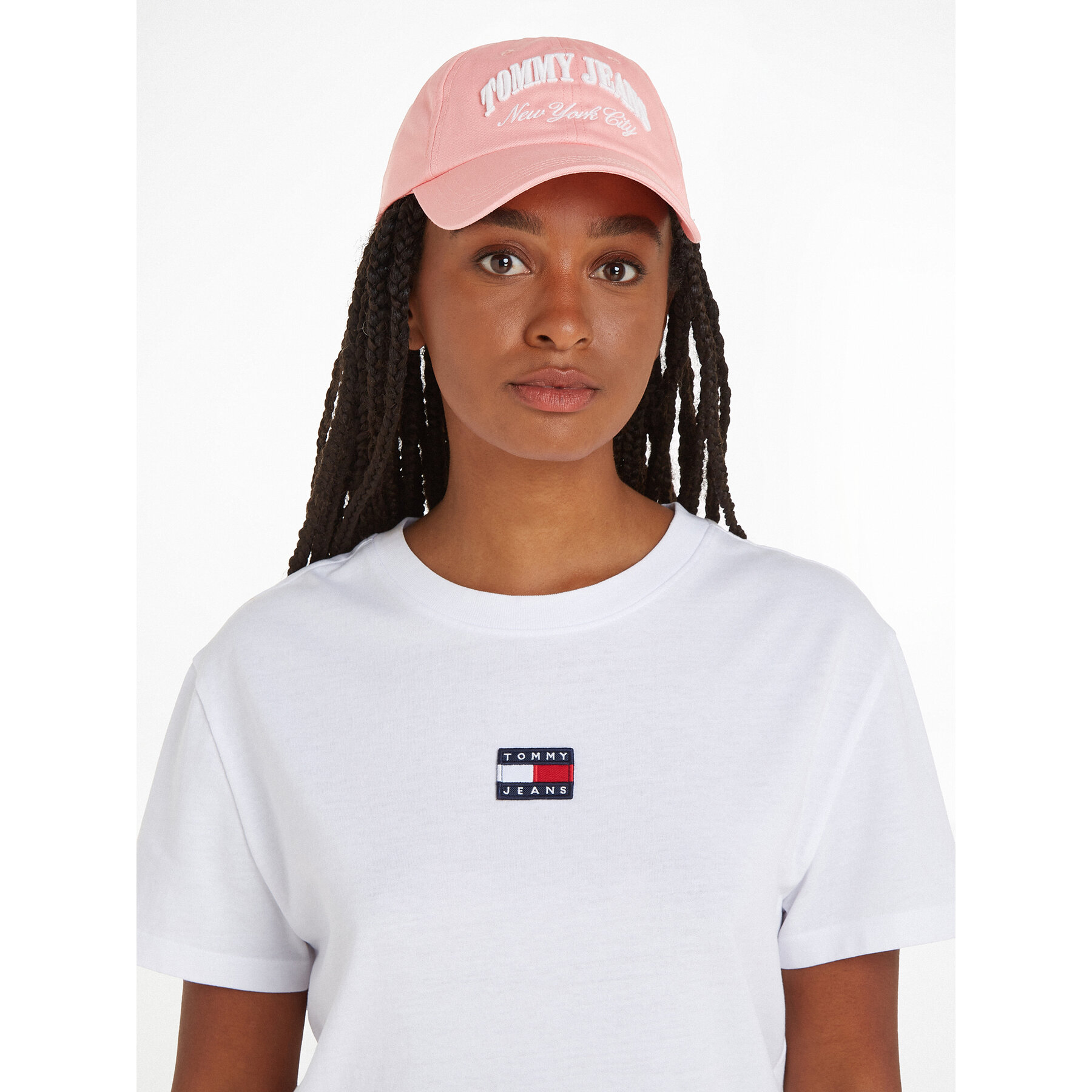 

Бейсболка Tommy Hilfiger Hot Summer AW0AW15959 Tickled Pink TIC, Рожевий