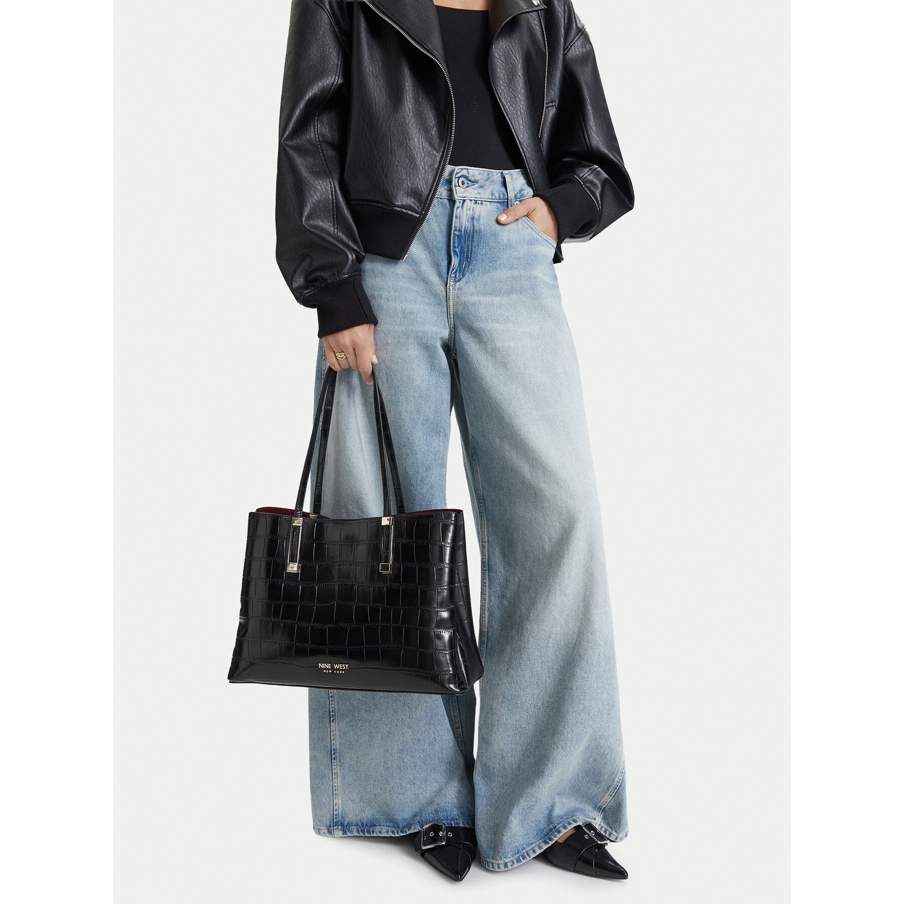 Torbica Nine West CEO-BROOME EDITION-LDA9533 Crna