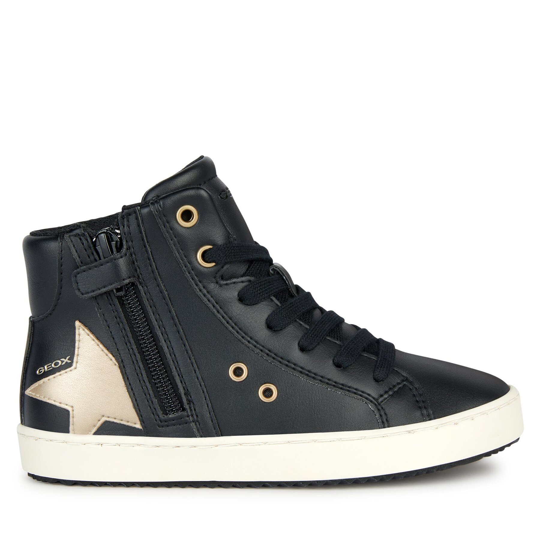 Sneakersy Geox J Kalispera Girl J044GA 000BC C0531 M Čierna