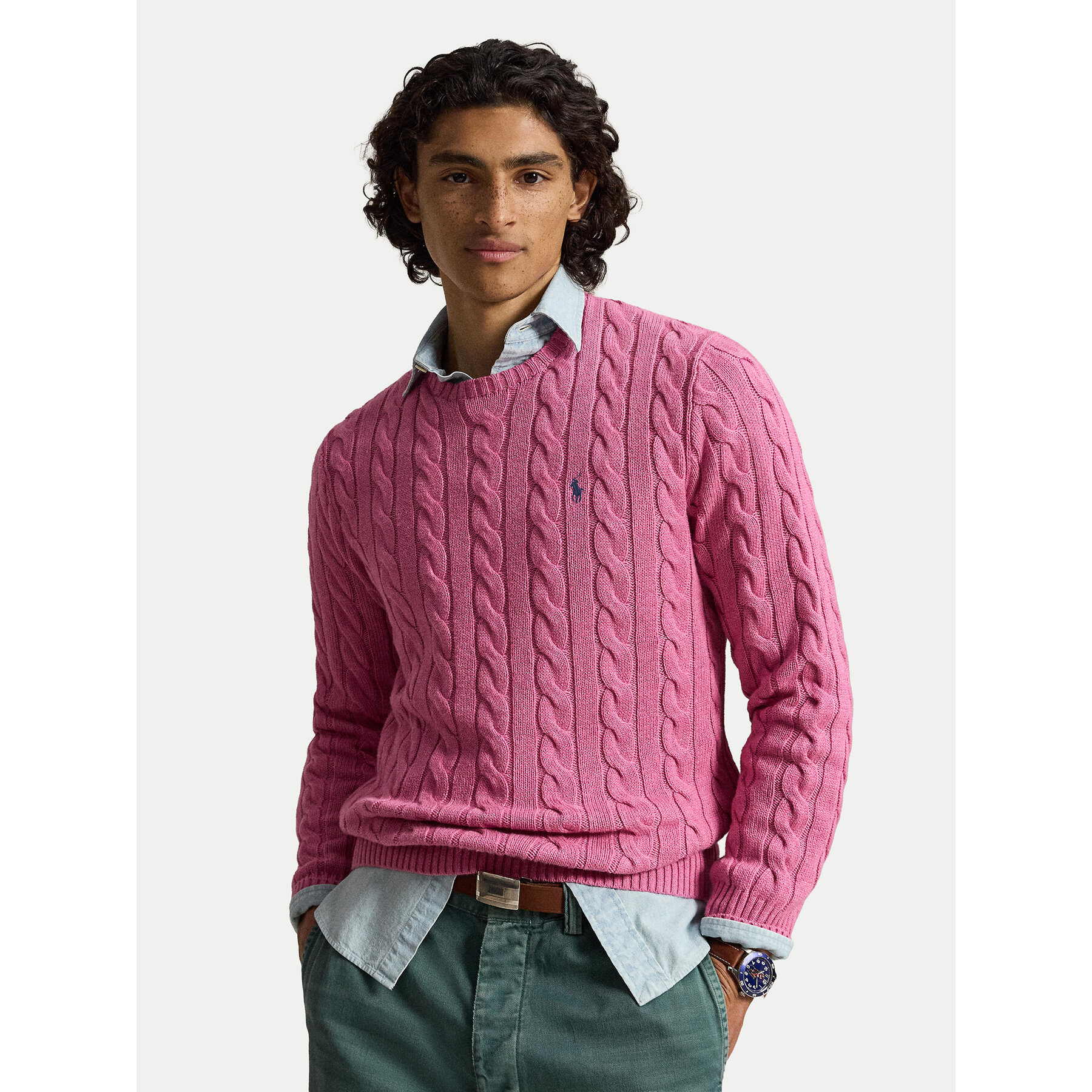 Polo Ralph Lauren Pullover 710775885550 Hellrosa Regular Fit